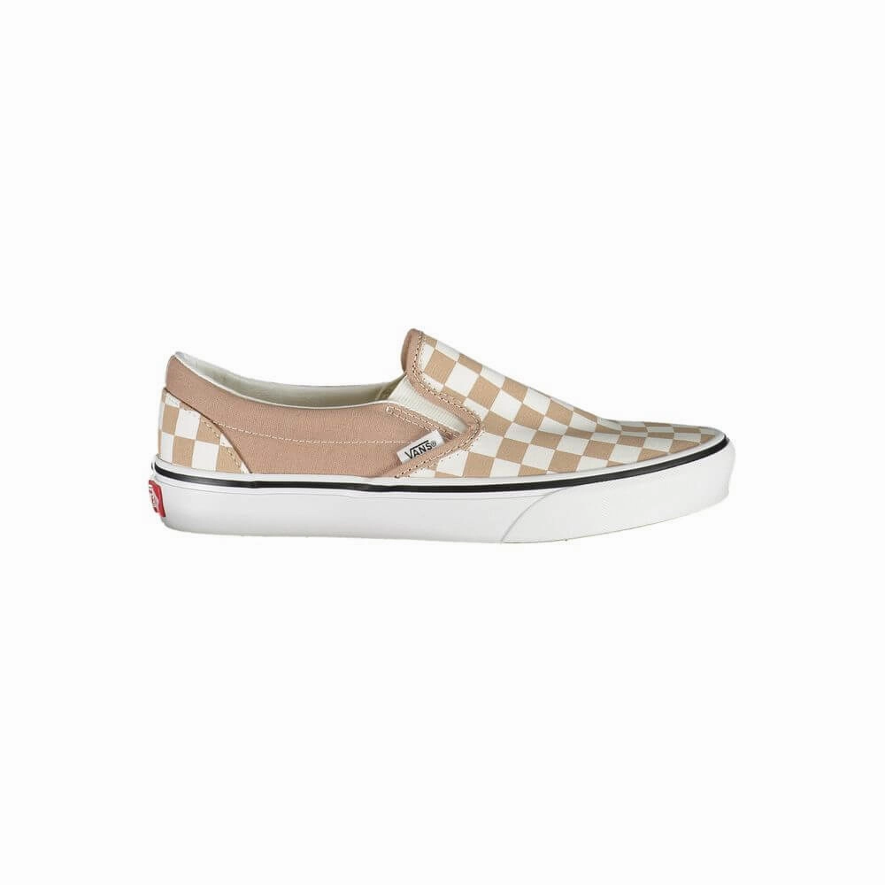 Vans Beige Polyester Sneaker Sneakers Teen
