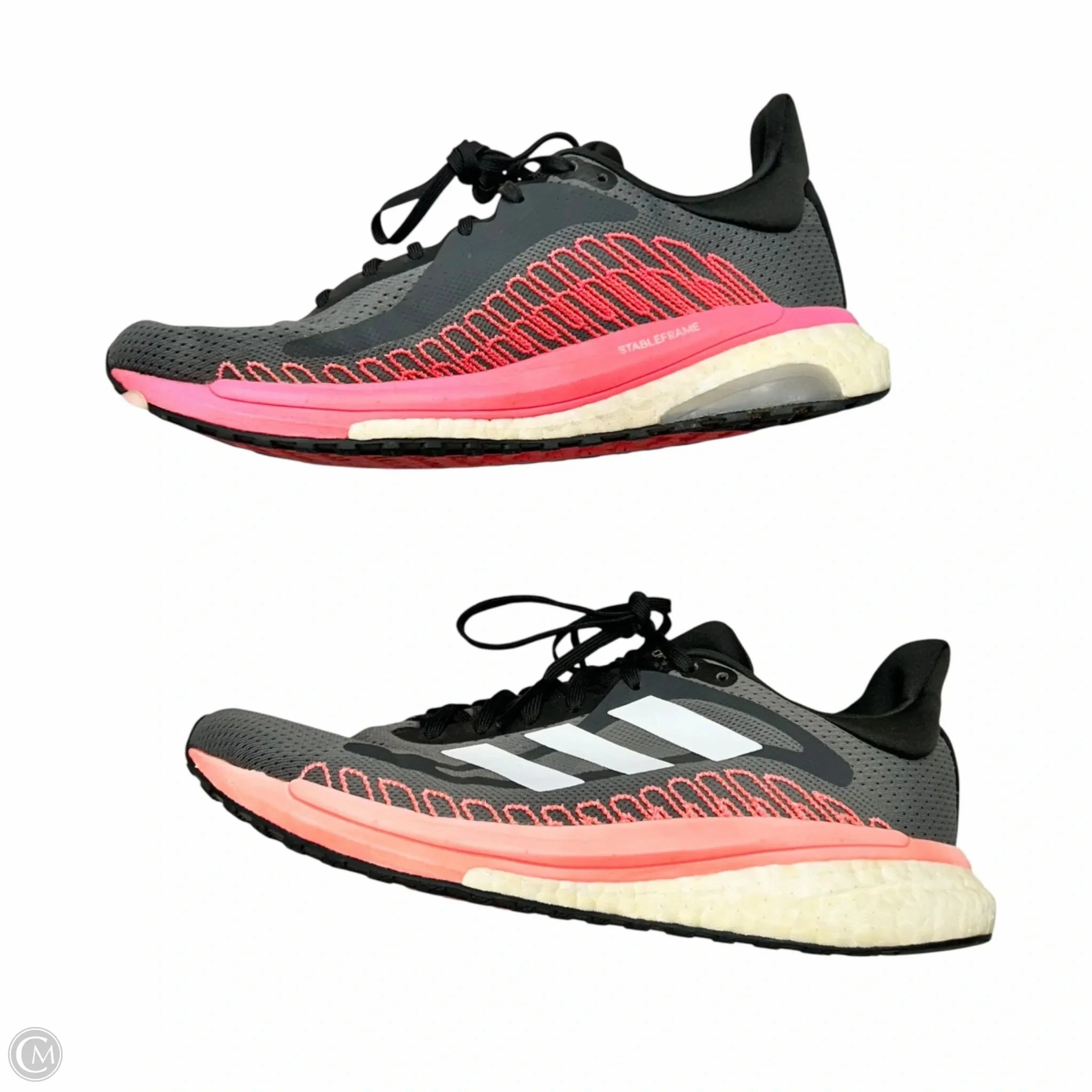 Shoes Athletic By Adidas In Grey & Pink, Size: 8.5 Boa Adidas Golf Shoes