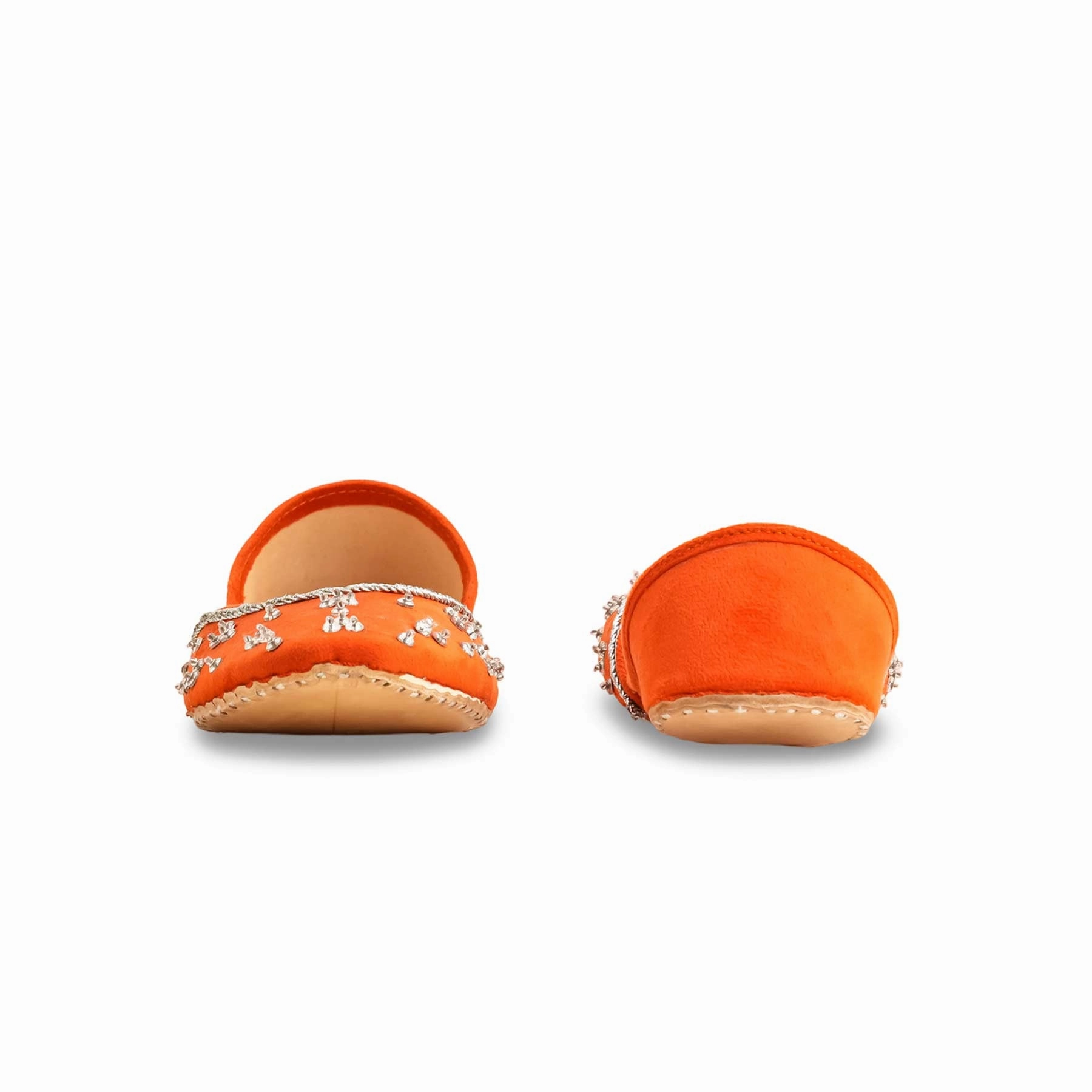 Orange Fancy Khusa For Ladies EC8532