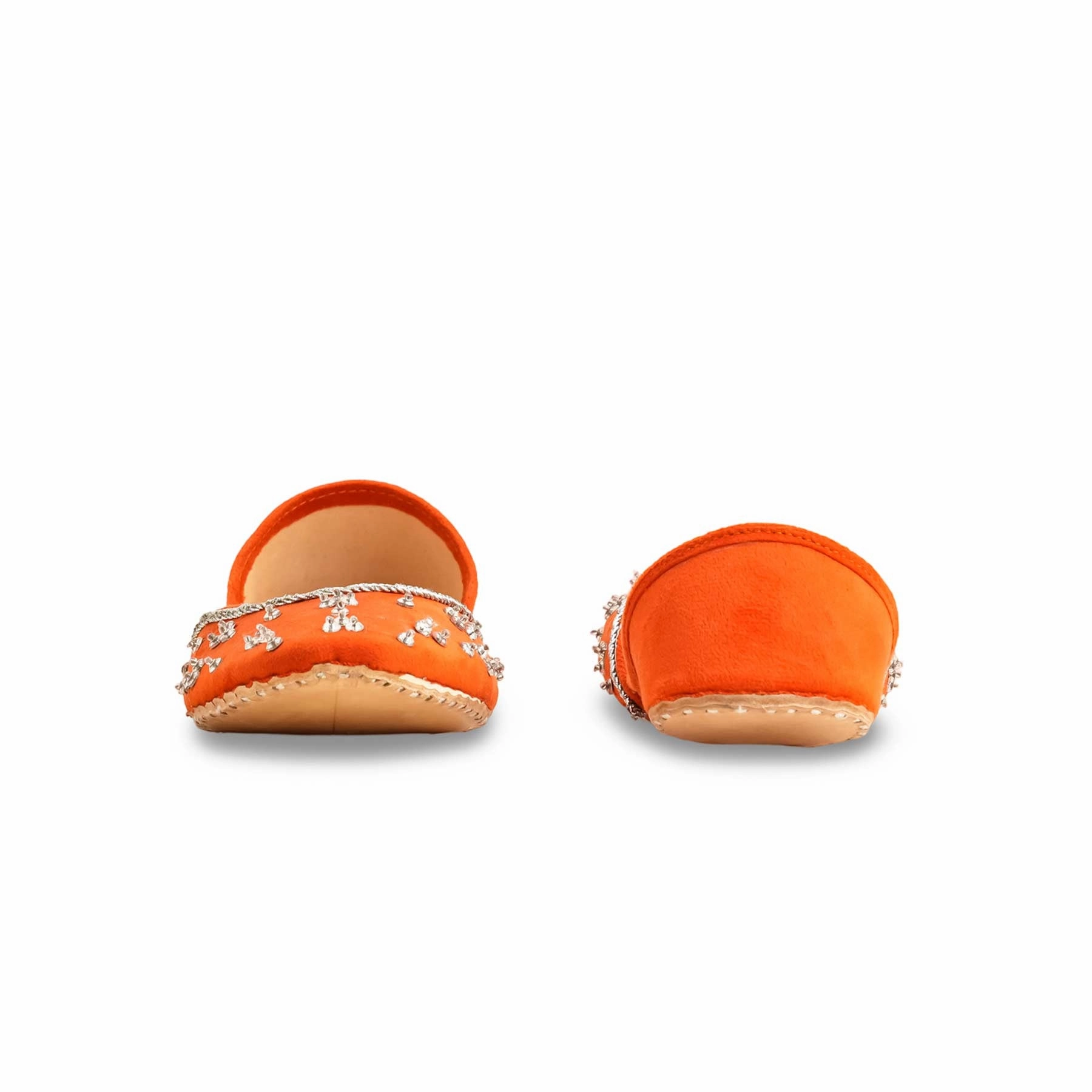 Orange Fancy Khusa For Ladies EC8532