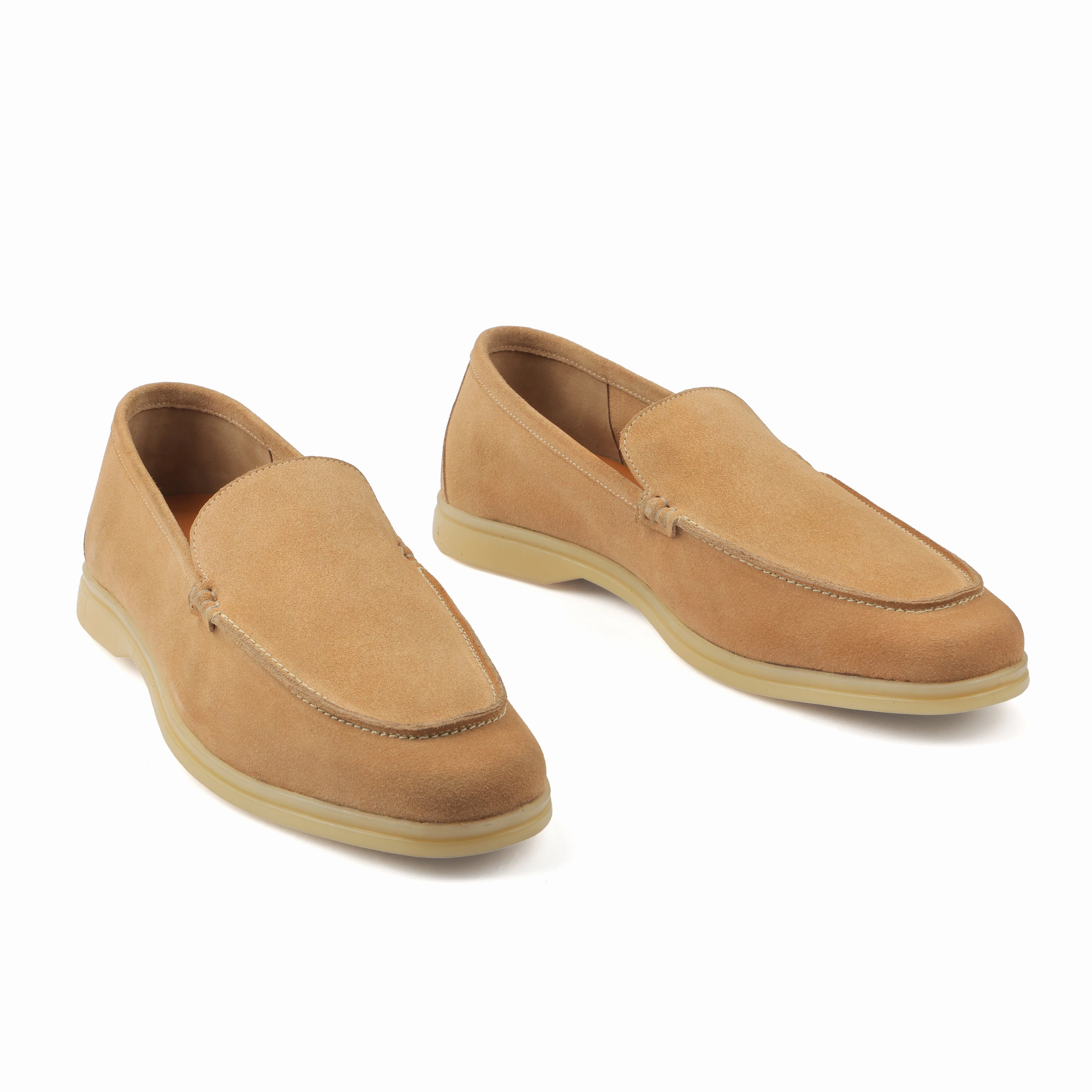 Orlie, Slipons - Beige Go Rain Suede | Unlined Flex Collection Beige Loafers Suede