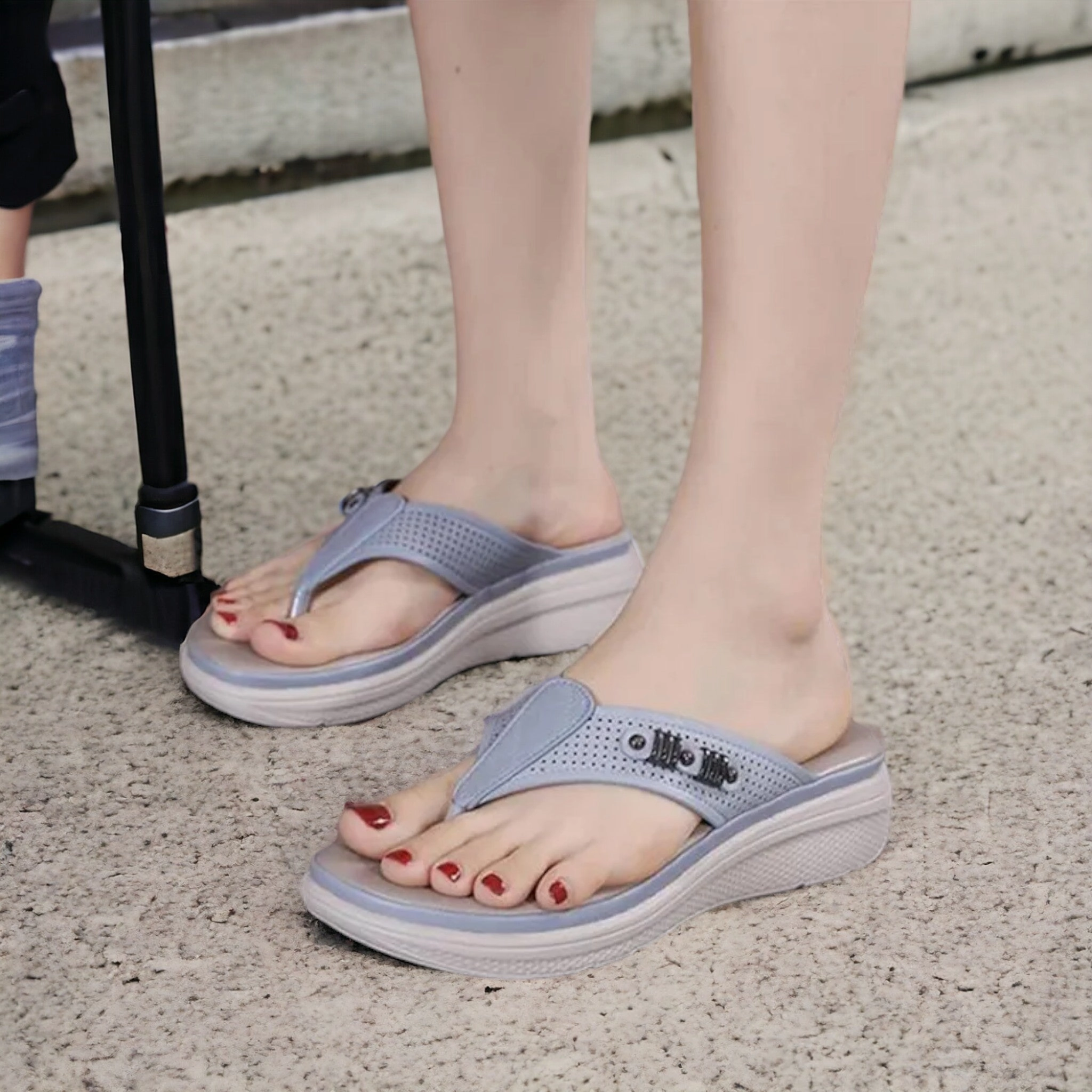 OrthoSandal Sheila padded, orthopaedic flip flops Flip Flops Crocs