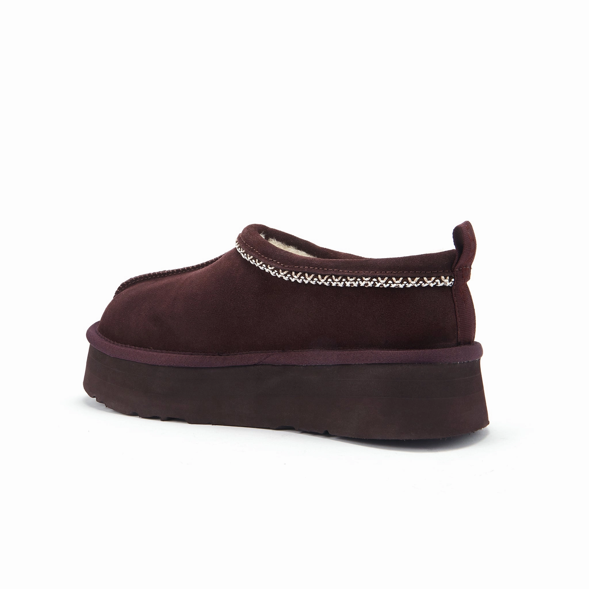 OUTBACK PLATFOAM BRAID PLUM Slippers Slides