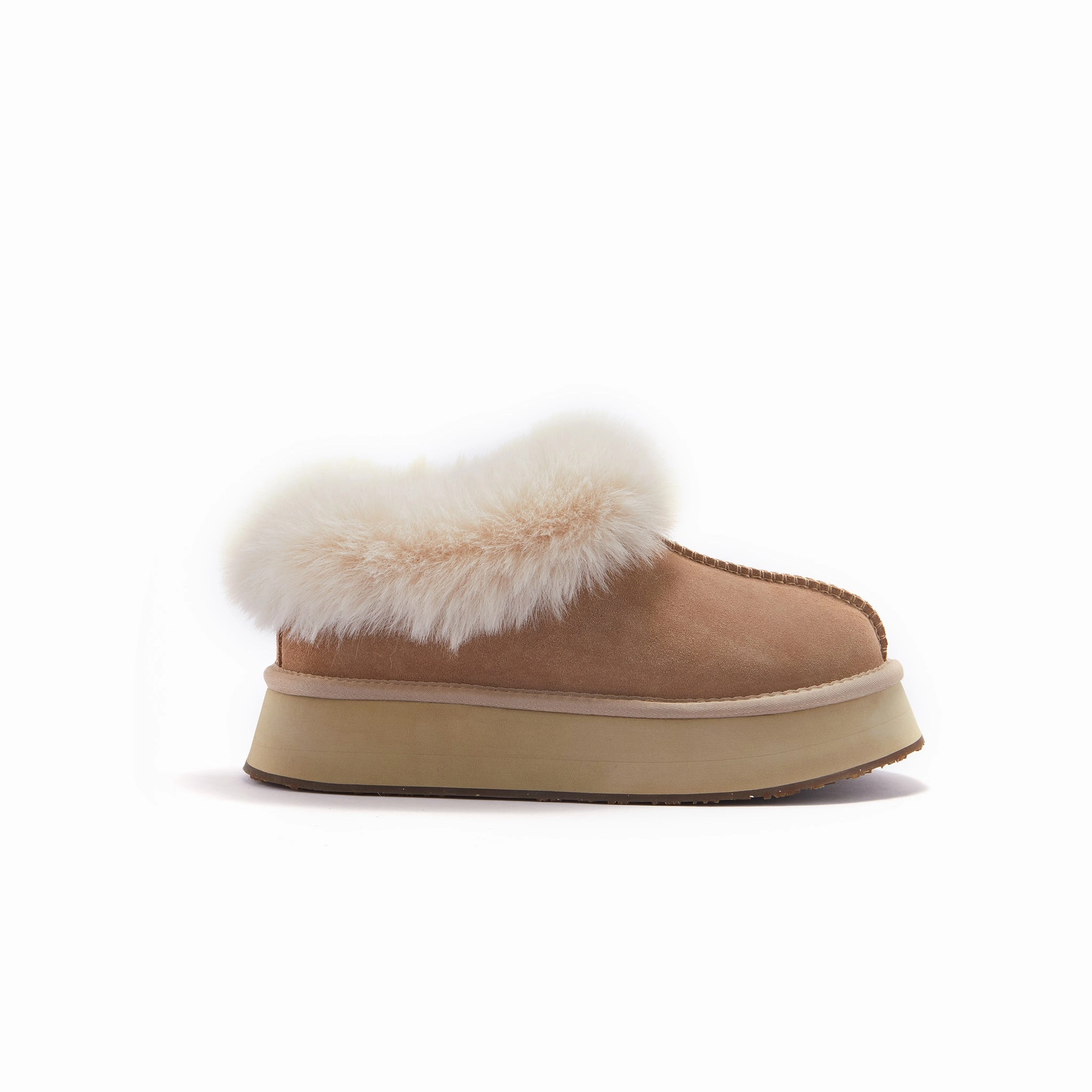 Snooki Slippers OUTBACK PLATFOAM LUXE SAND