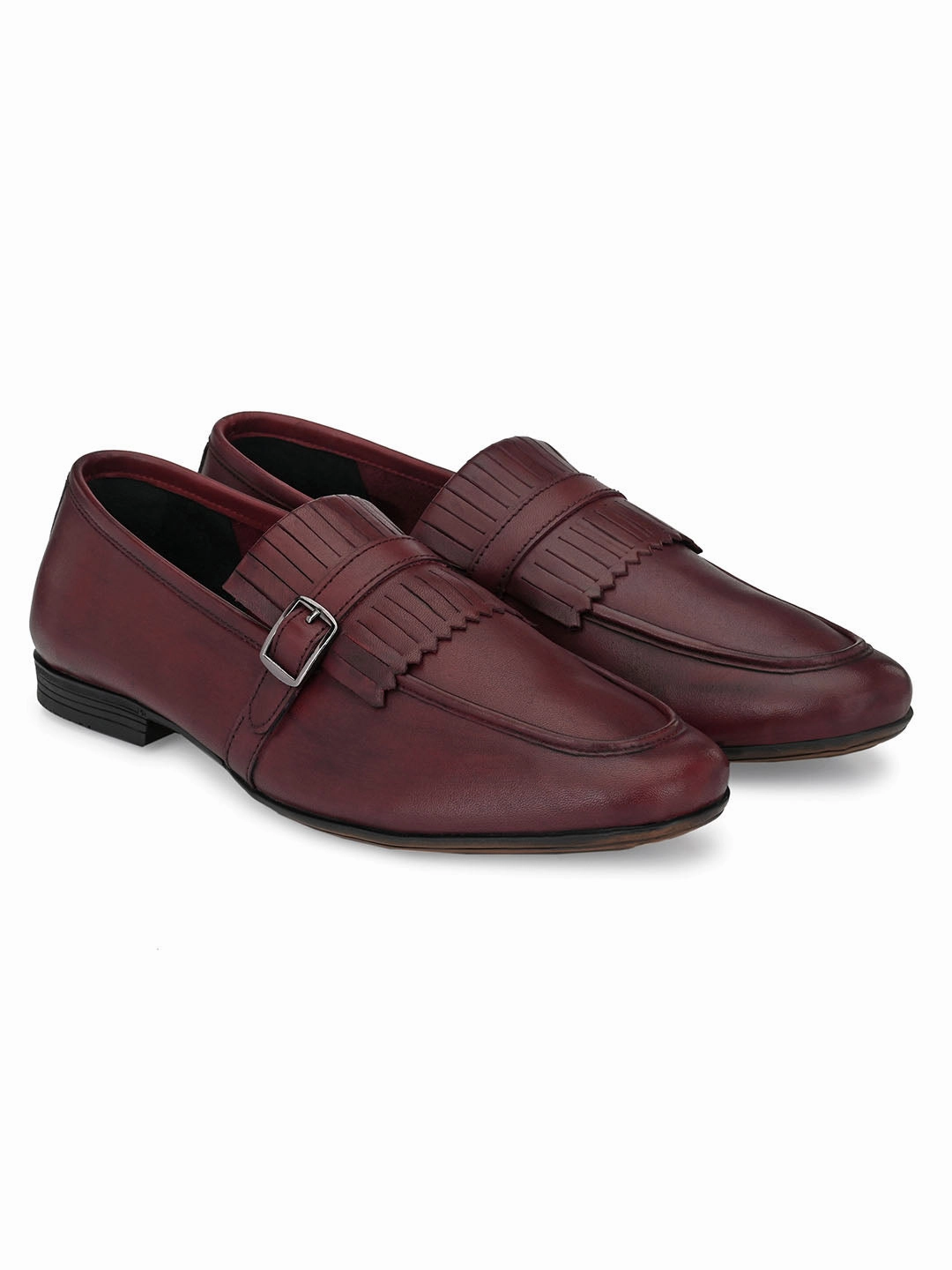 Troy Kilt Cherry Loafers Wide Toe Box Loafers