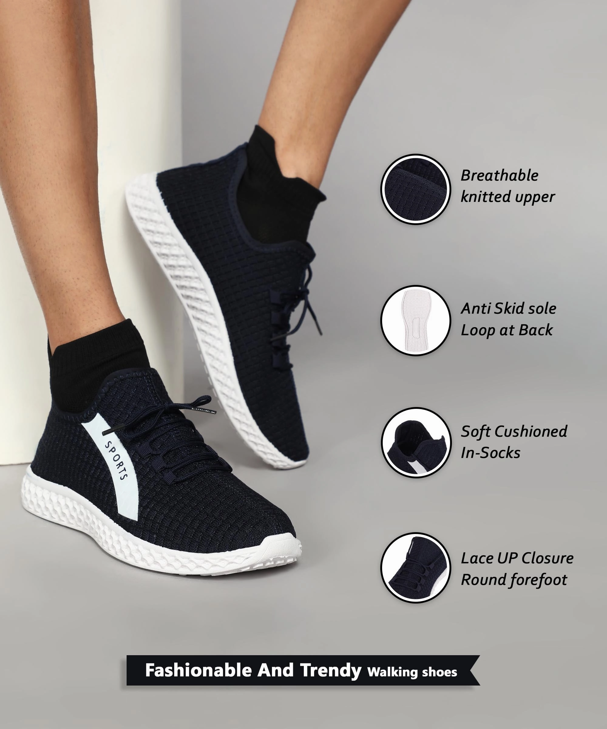 Paragon K1020G Men Casual Shoes | Stylish Walking Outdoor Shoes for Everyday Wear | Smart & Trendy Design  | Comfortable Cushioned Soles White Italian Leather Casual Shoes