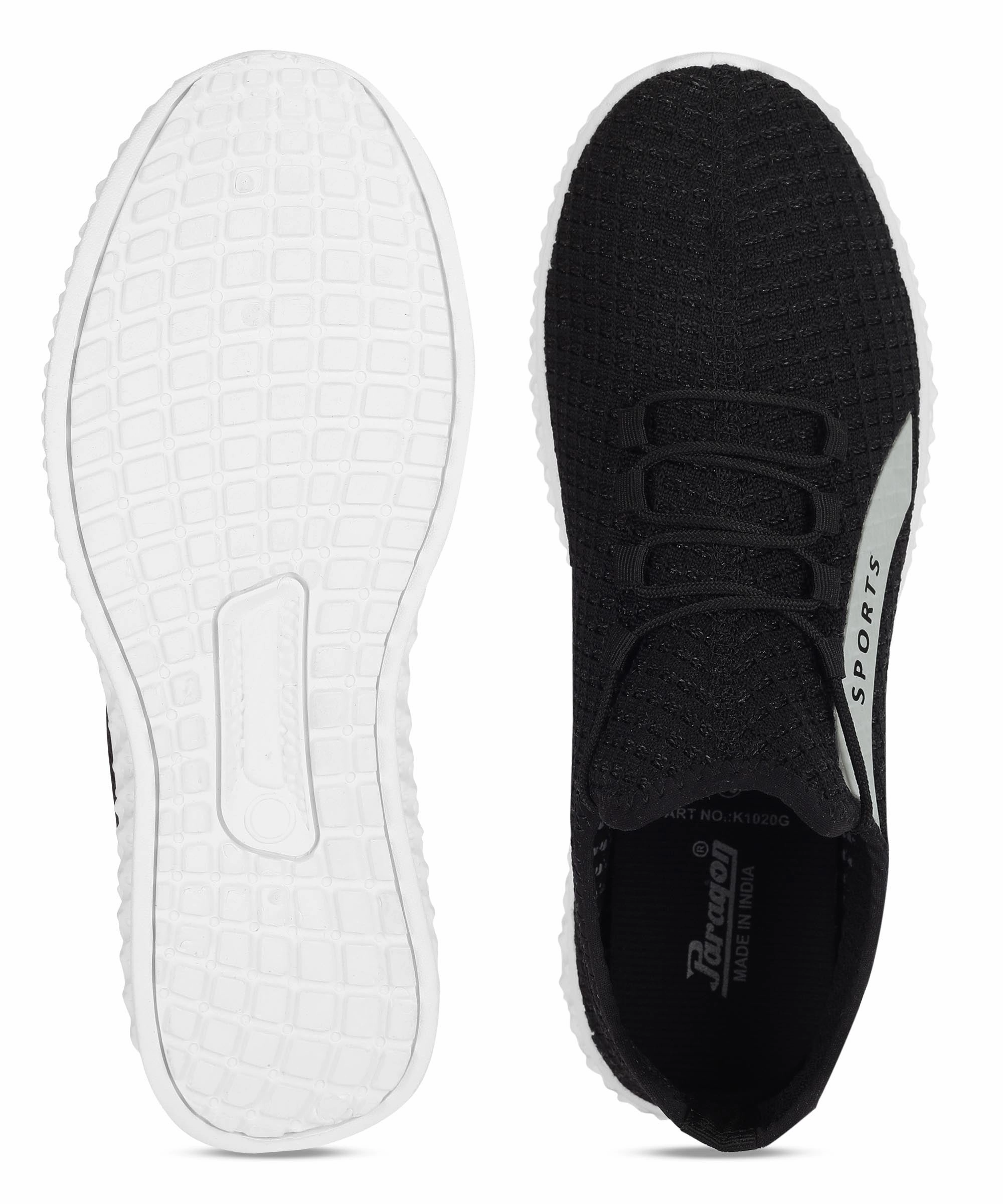 Paragon K1020G Men Casual Shoes | Stylish Walking Outdoor Shoes for Everyday Wear | Smart & Trendy Design  | Comfortable Cushioned Soles White Casual Shoes With Ankle Support