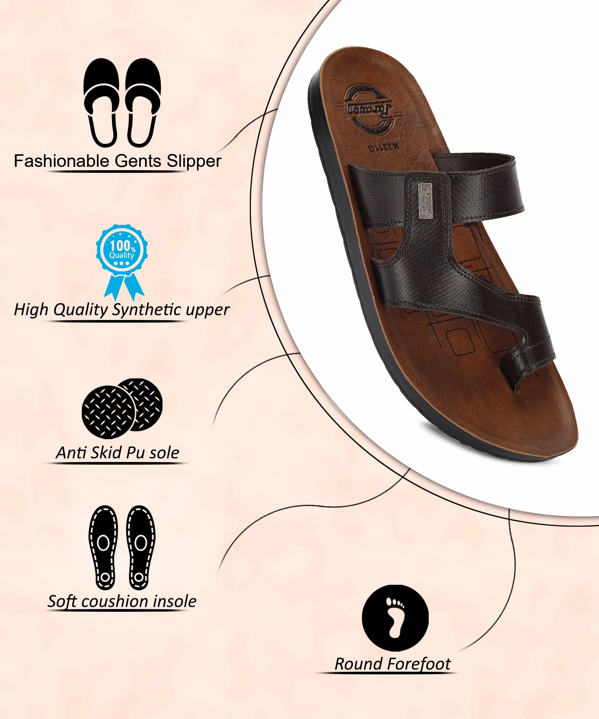 Sandals By Sofft Paragon  PUK2211G Men Stylish Sandals | Comfortable Sandals for Daily Outdoor Use | Casual Formal Sandals with Cushioned Soles