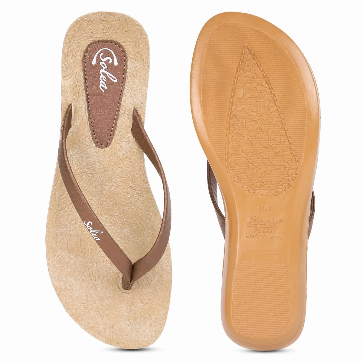 Flip Flops With Buckle Strap Paragon PUK7002L Women Sandals | Casual & Formal Sandals | Stylish, Comfortable & Durable | For Daily & Occasion Wear