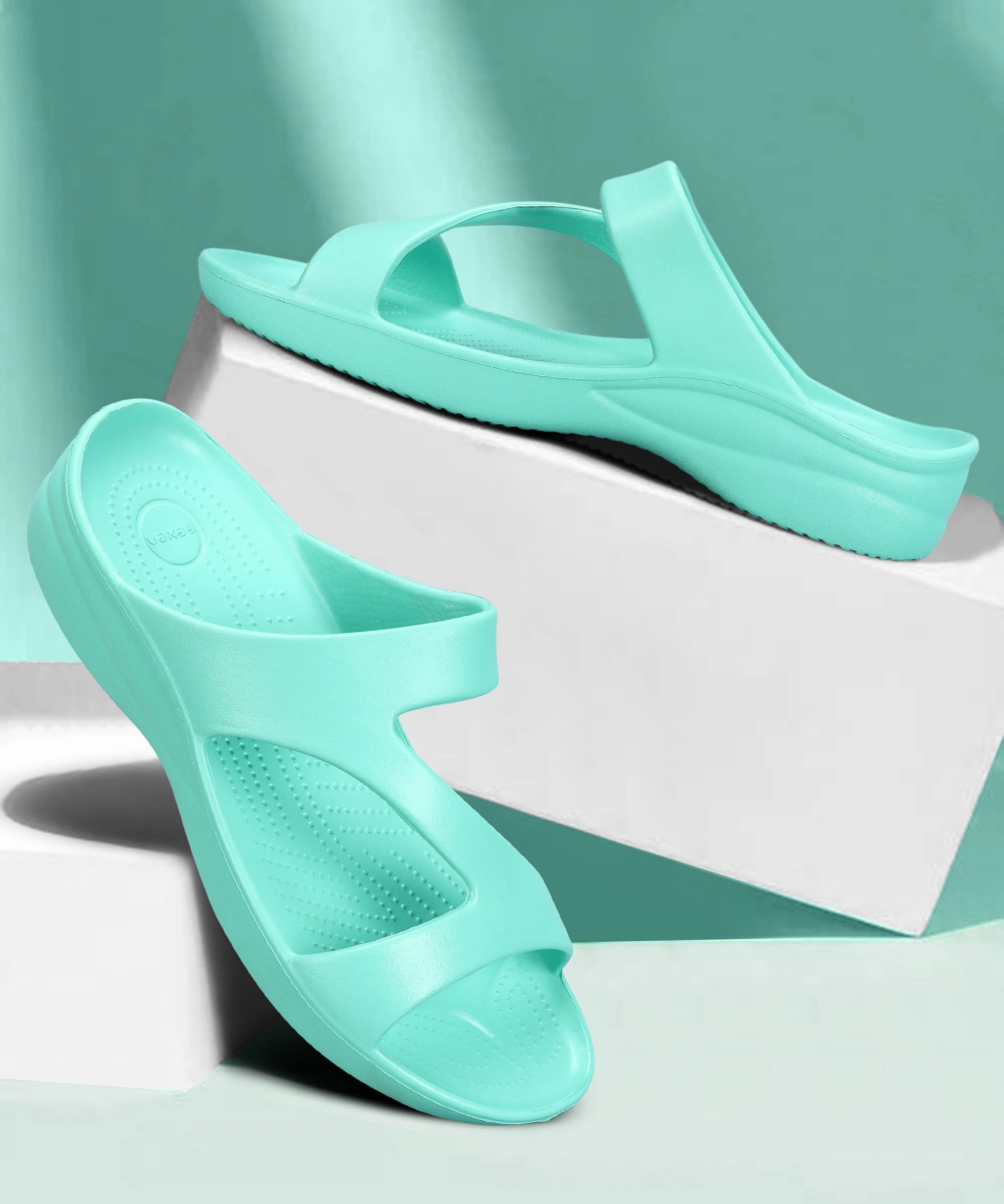 Paragon Women's Lightweight, Washable and Durable Blue Slippers for Everyday Use Flip Flops Sandals New Design