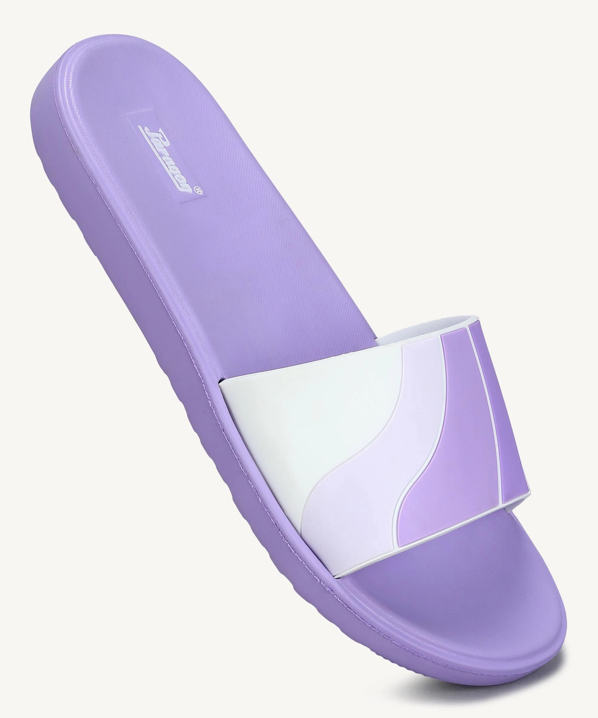 Paragon Women's Purple Sliders with Cushioned Sole for Everyday Use Discount Flip Flops Bulk