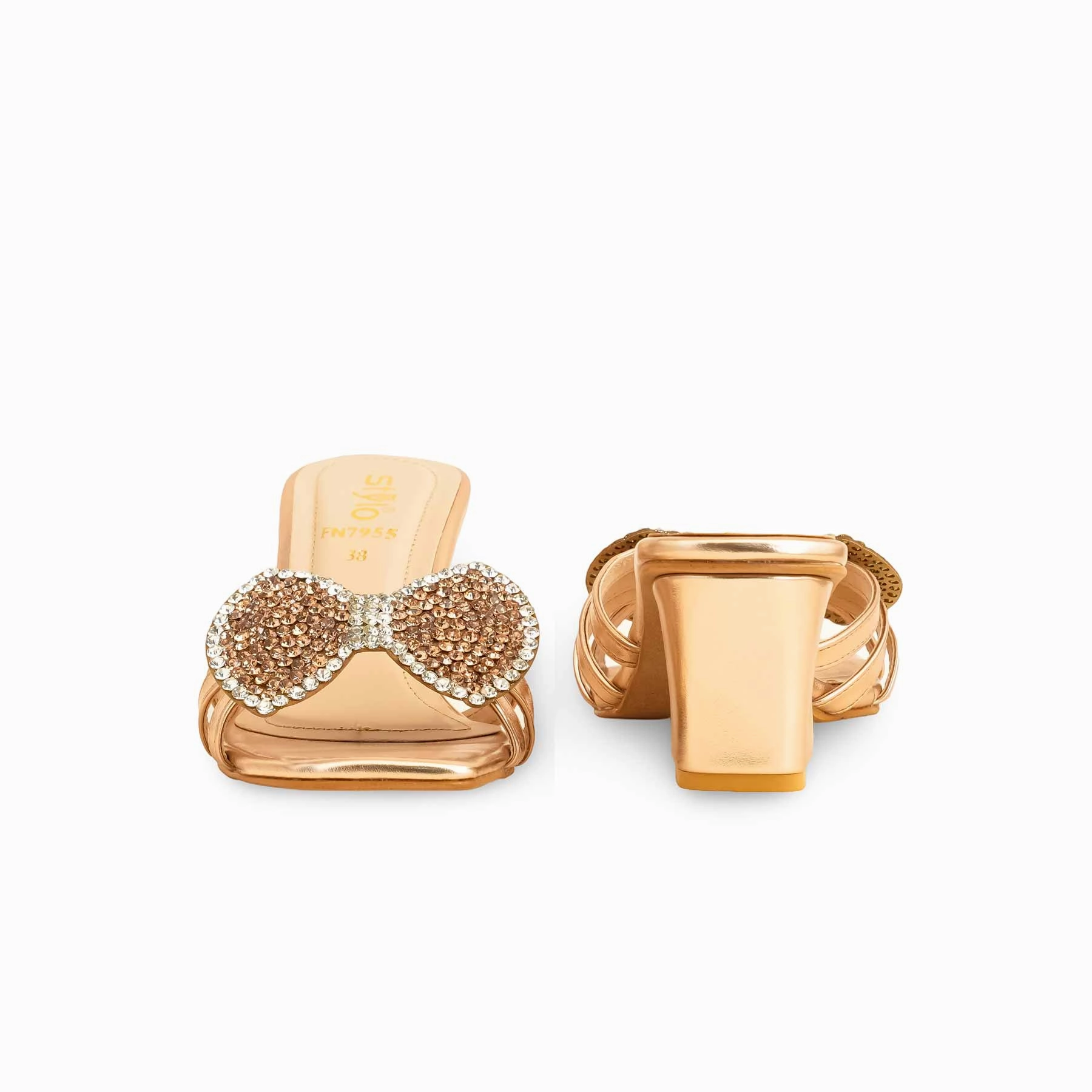 Peach Fancy Slipper For Ladies FN7955 Monsters Inc Slippers