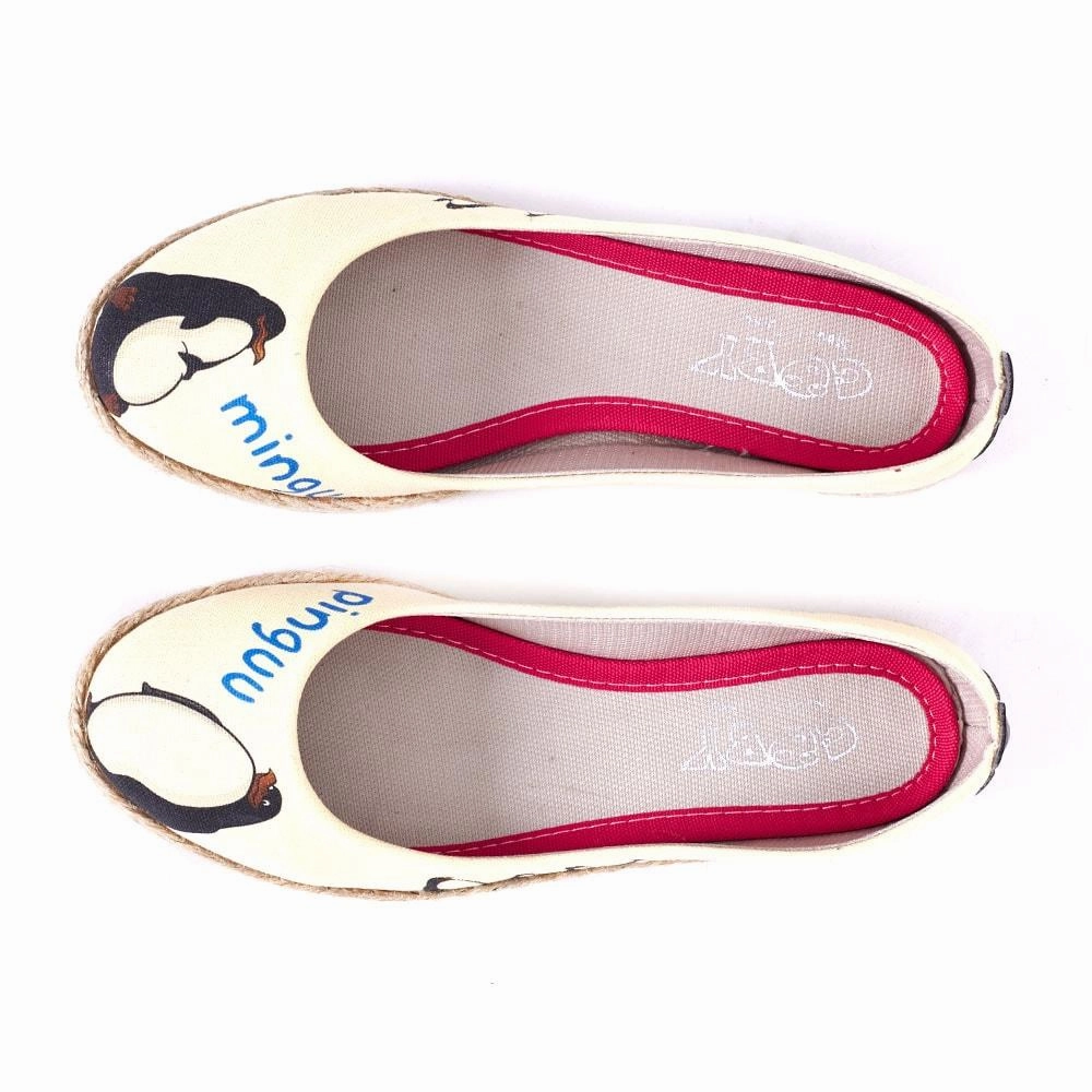 Flat Shoes Com Penguin Ballerinas Shoes FBR1210