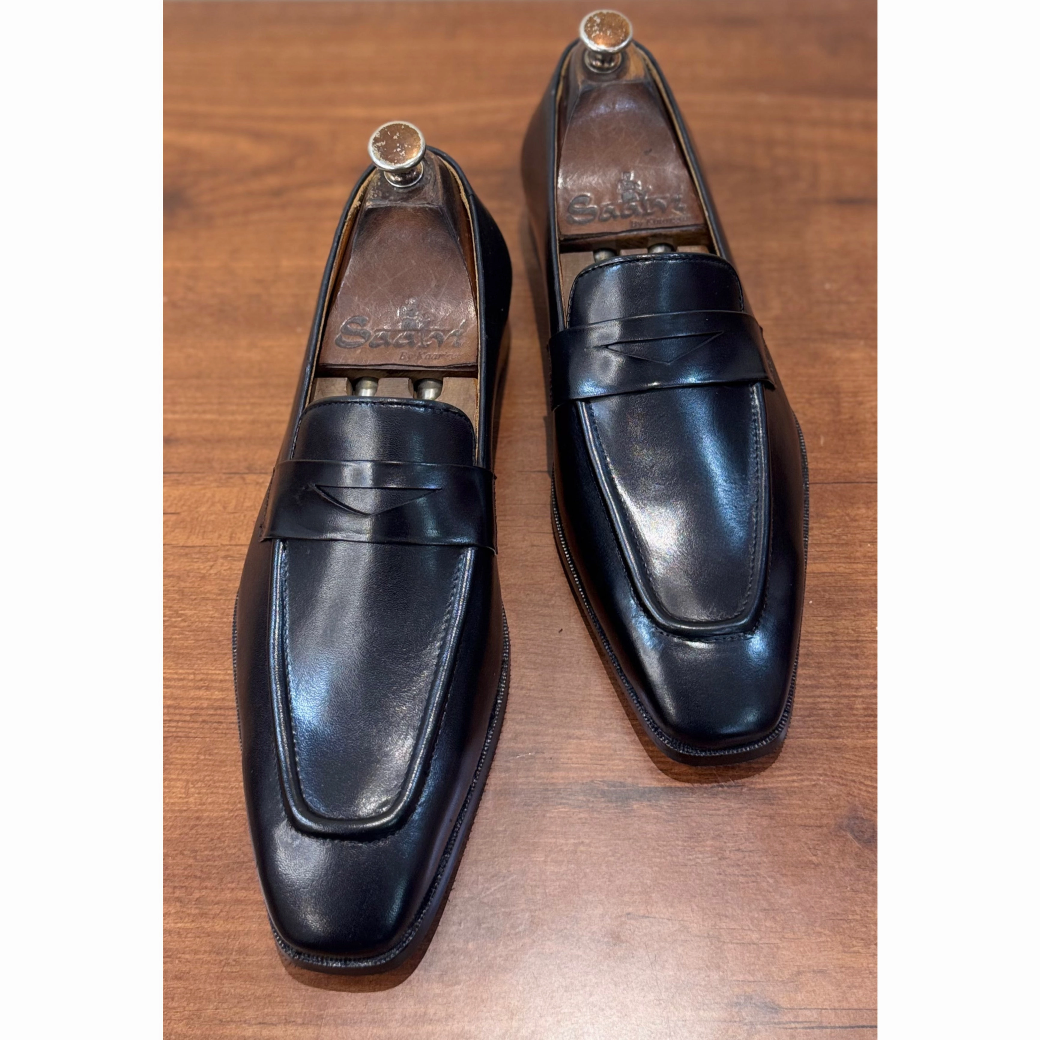 Penny Loafers Black Ladies Loafers