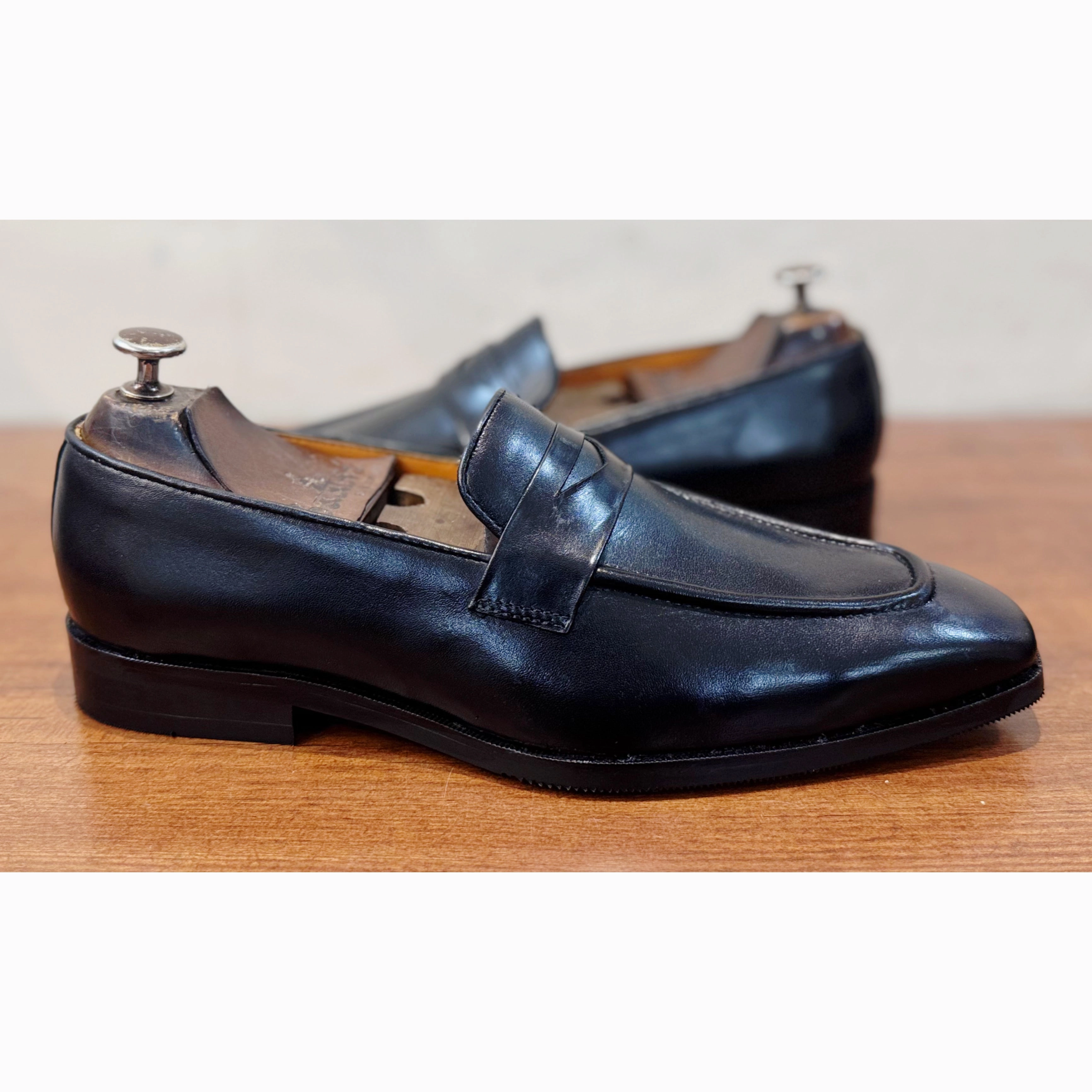 Penny Loafers Black Outfits With Chunky Loafers