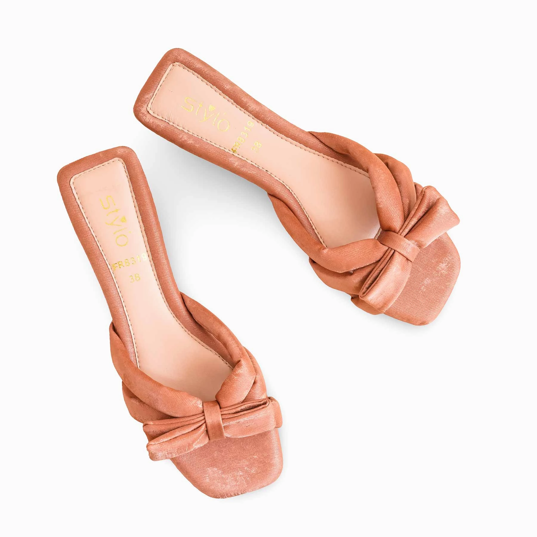 Peach Formal Slipper For Women FR8319 Zermatt Slippers