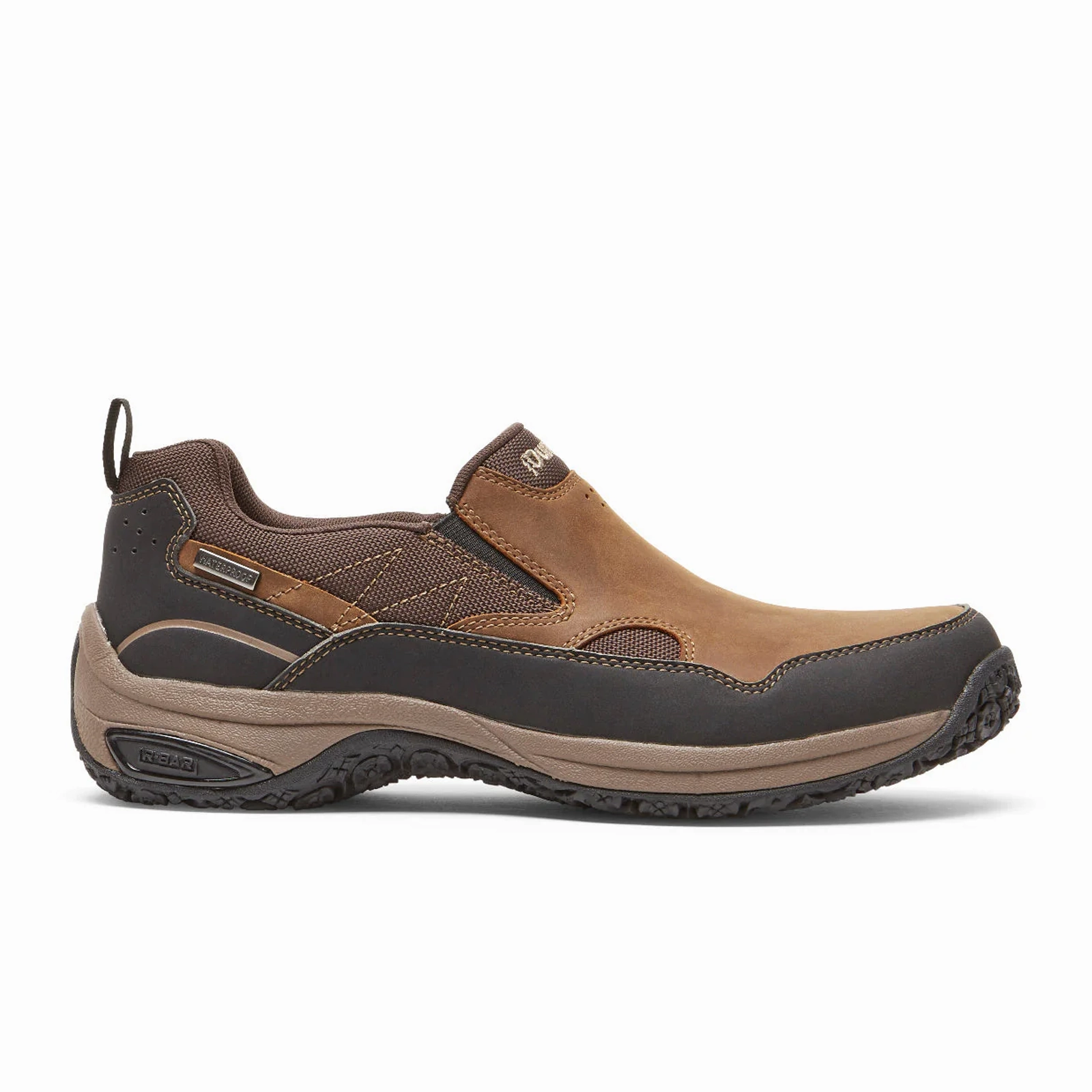 Dunham Ludlow Cloud Plus Slip On (Men) - Brown Casual Shoes For Walking