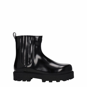 Givenchy Black Leather Ankle Boots Casual Leather Shoes For Sale
