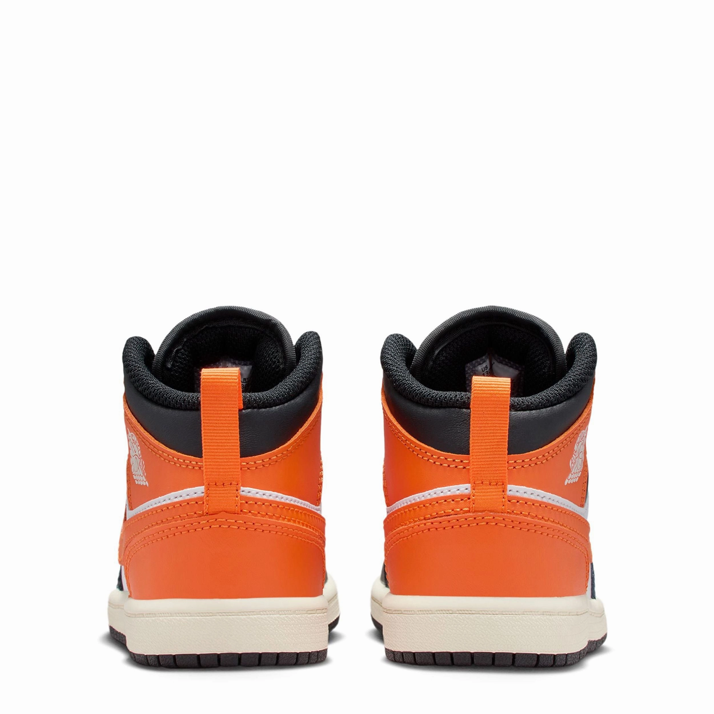 Jordan 1 Mid (Little Kid) Eco Friendly Sneakers