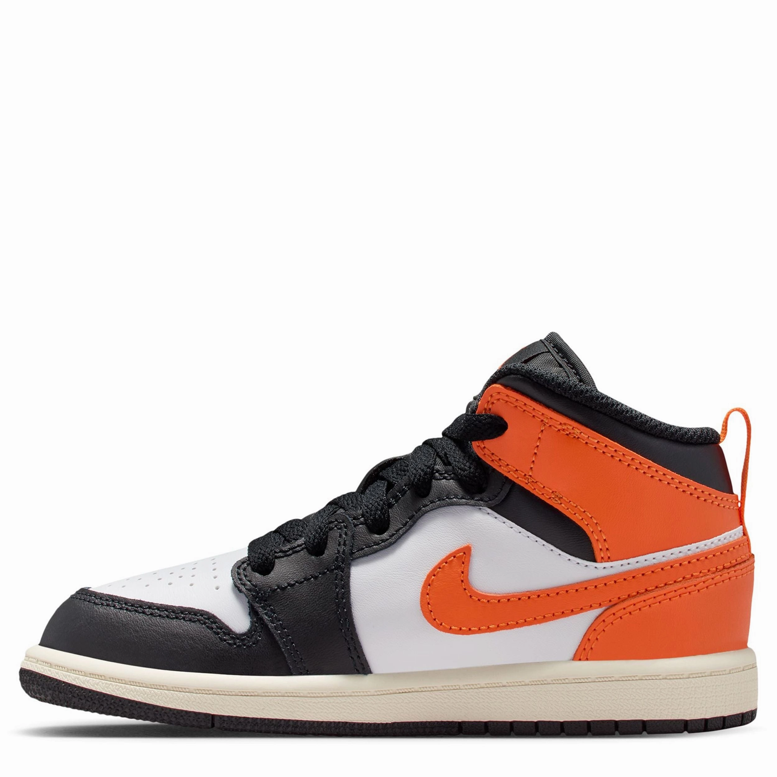 Chunky Platform Sneakers Jordan 1 Mid (Little Kid)