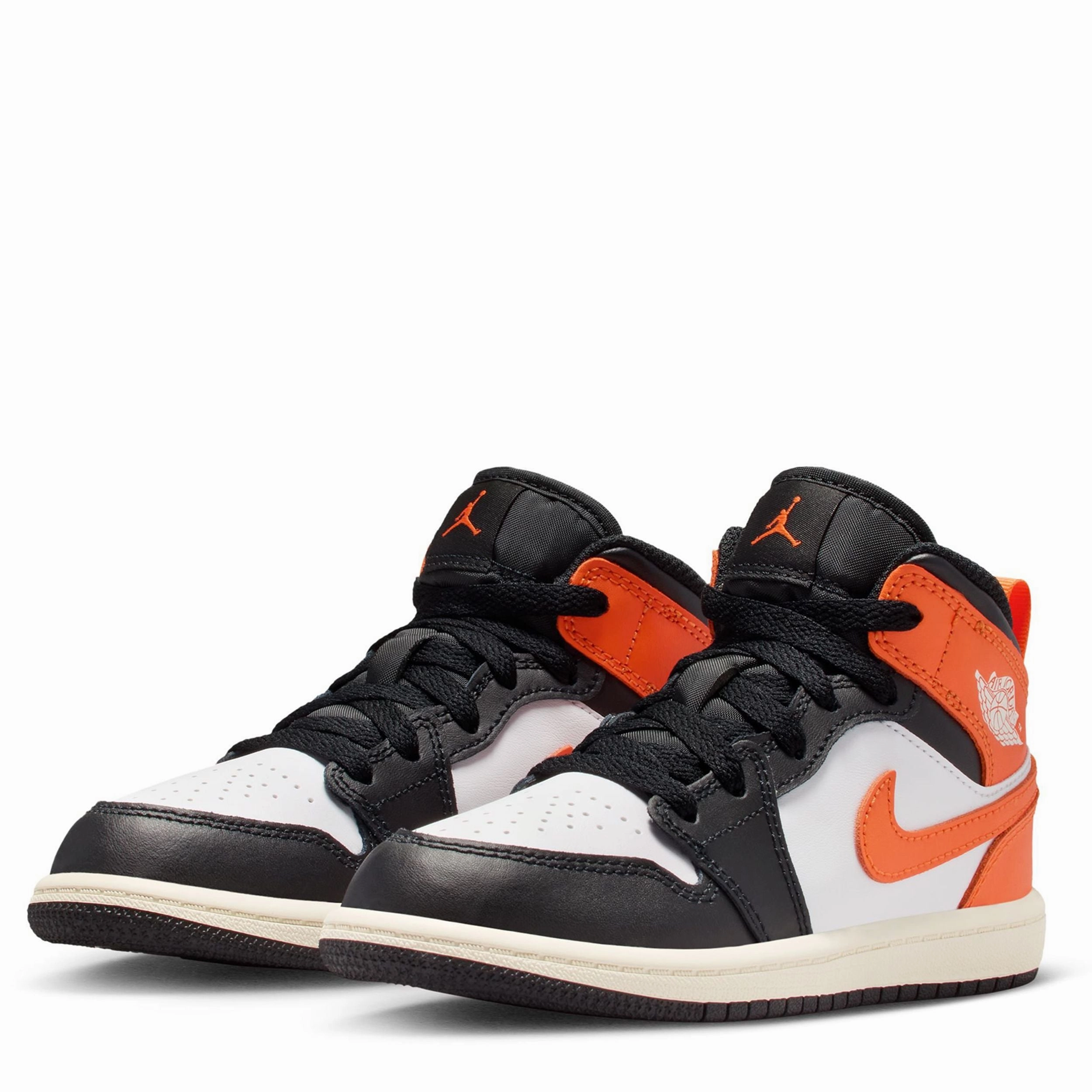 High Top Hiking Sneakers Jordan 1 Mid (Little Kid)