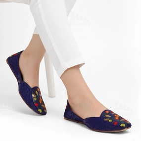 Small Flat Shoes M0604 khussa-R34-3