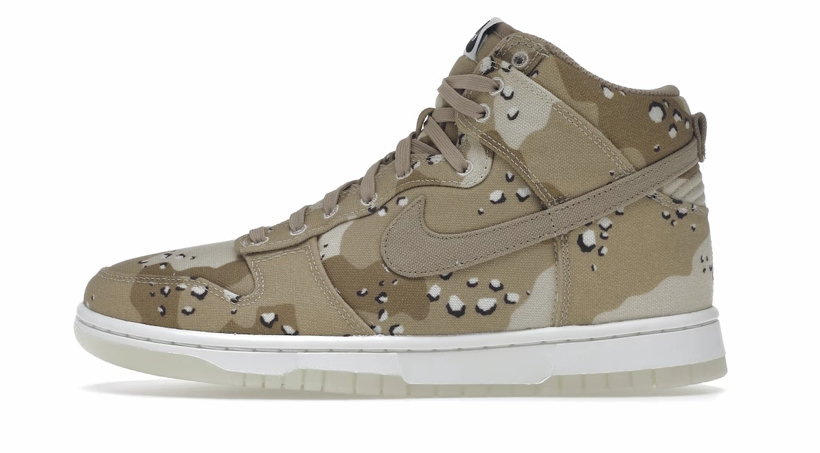 Nike Dunk High "Desert Camo" Asics Wrestling Shoes Aggressor 4