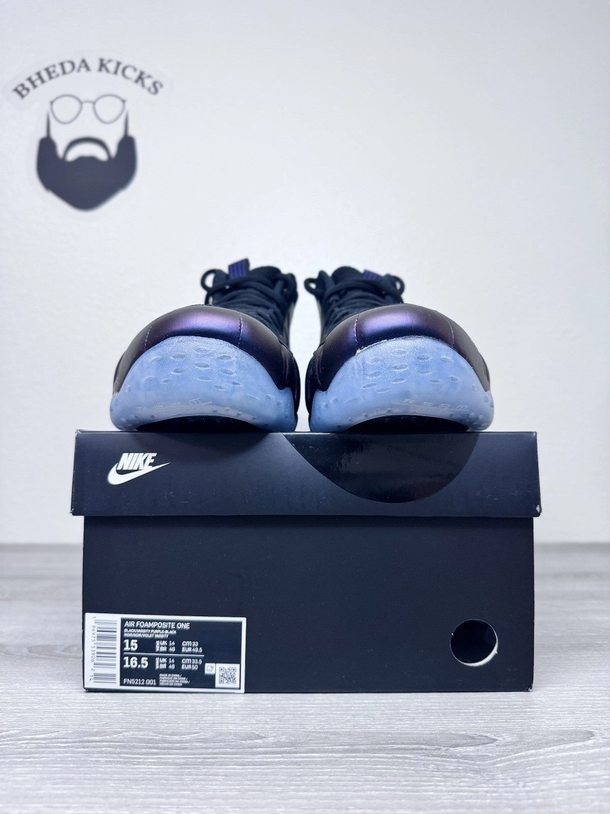 Asics Novablast 4 Running Shoe Size 15 - Nike Air Foamposite One Eggplant (2024) FN5212-001 Brand New