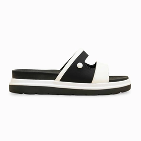 White Formal Slipper PU0583 H Slides