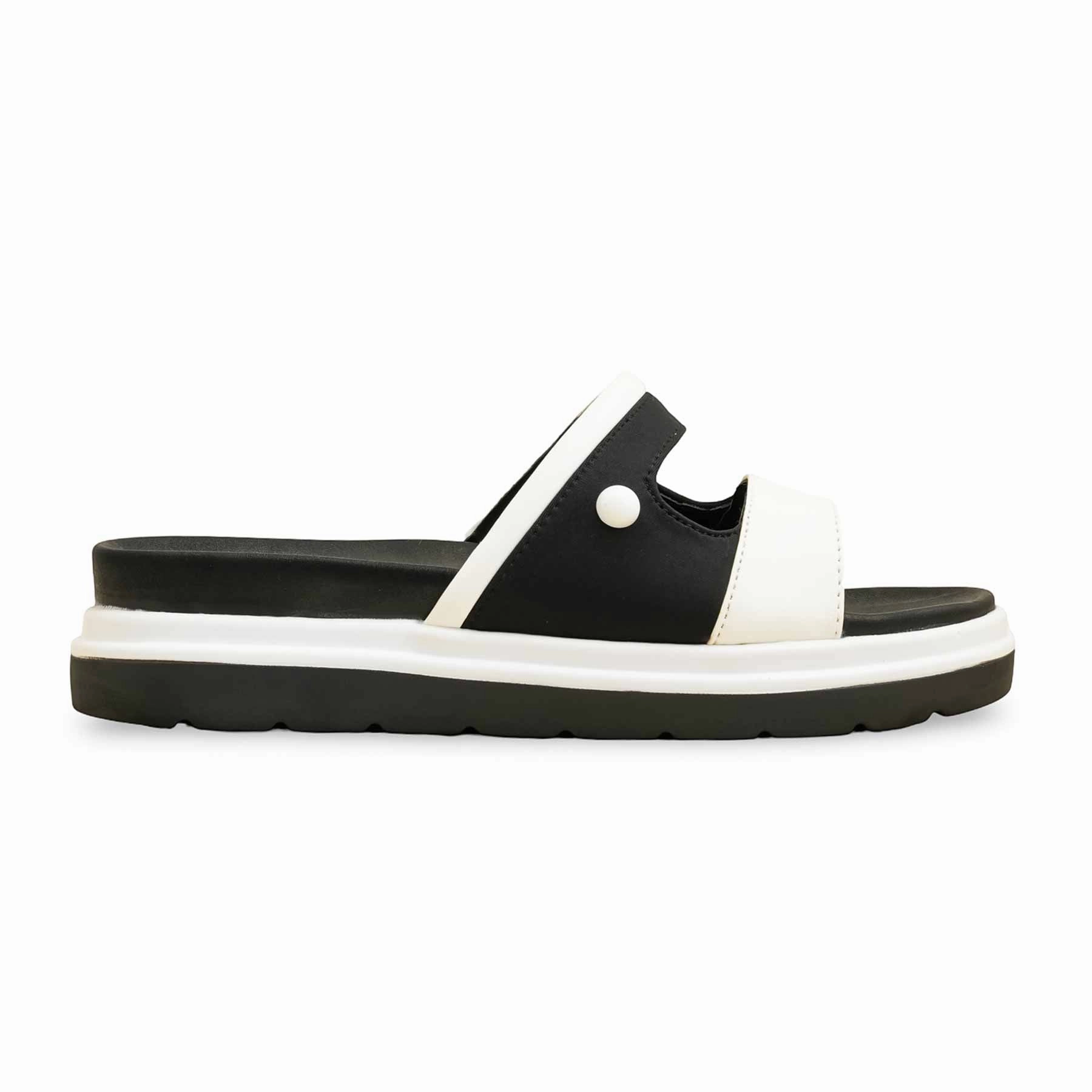 Bills Slippers White Formal Slipper PU0583