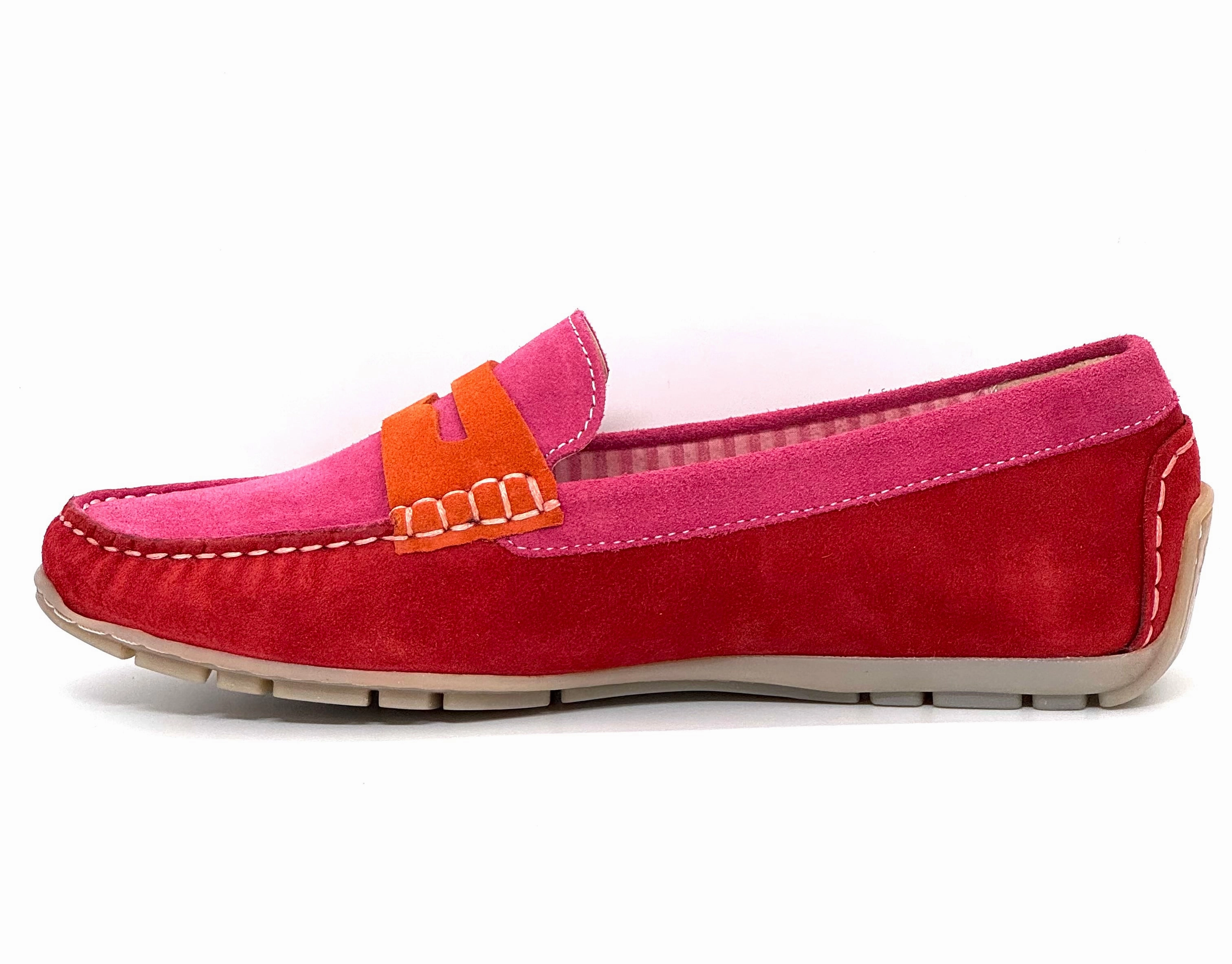 Dsw Franco Sarto Loafers Sioux Carmona Ladies Two Tone Suede Loafer