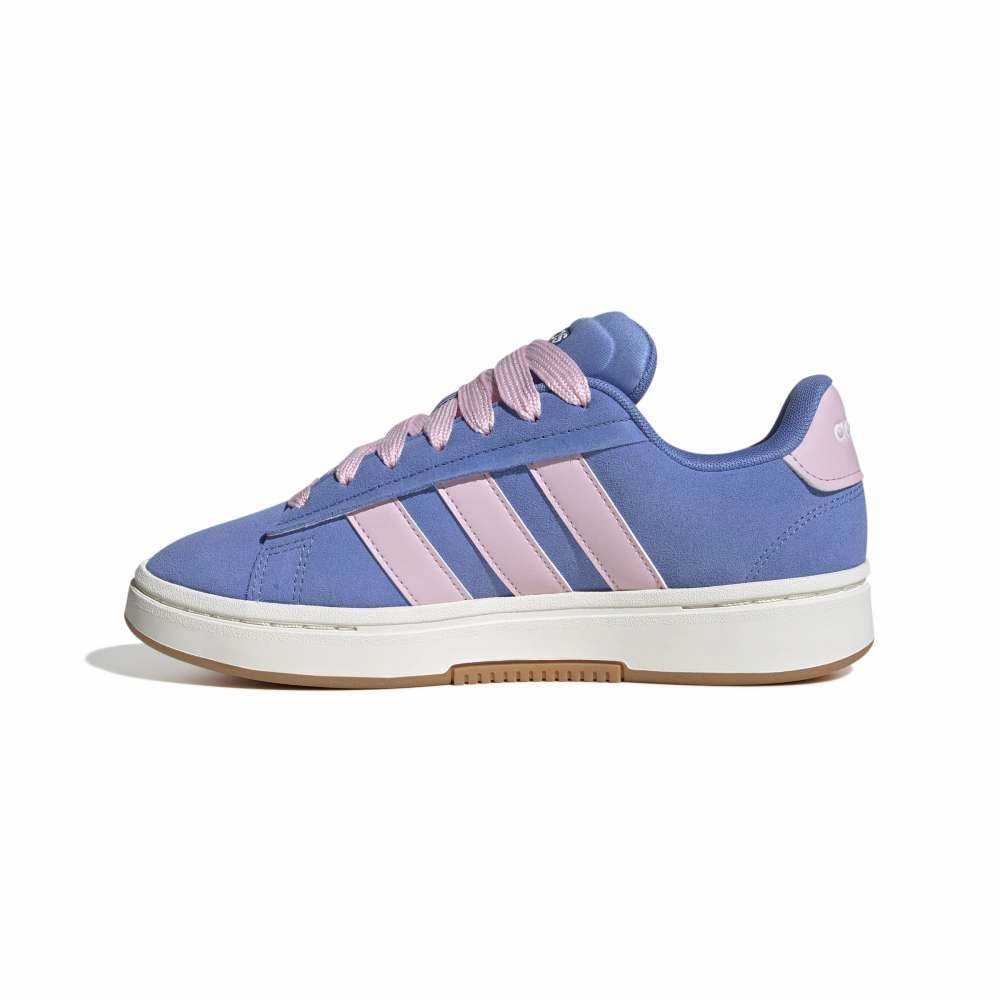 The New Shoes Adidas Adidas Grand Court Alpha 00's Ladies Shoes Blue Blue Fusion Clear Pink