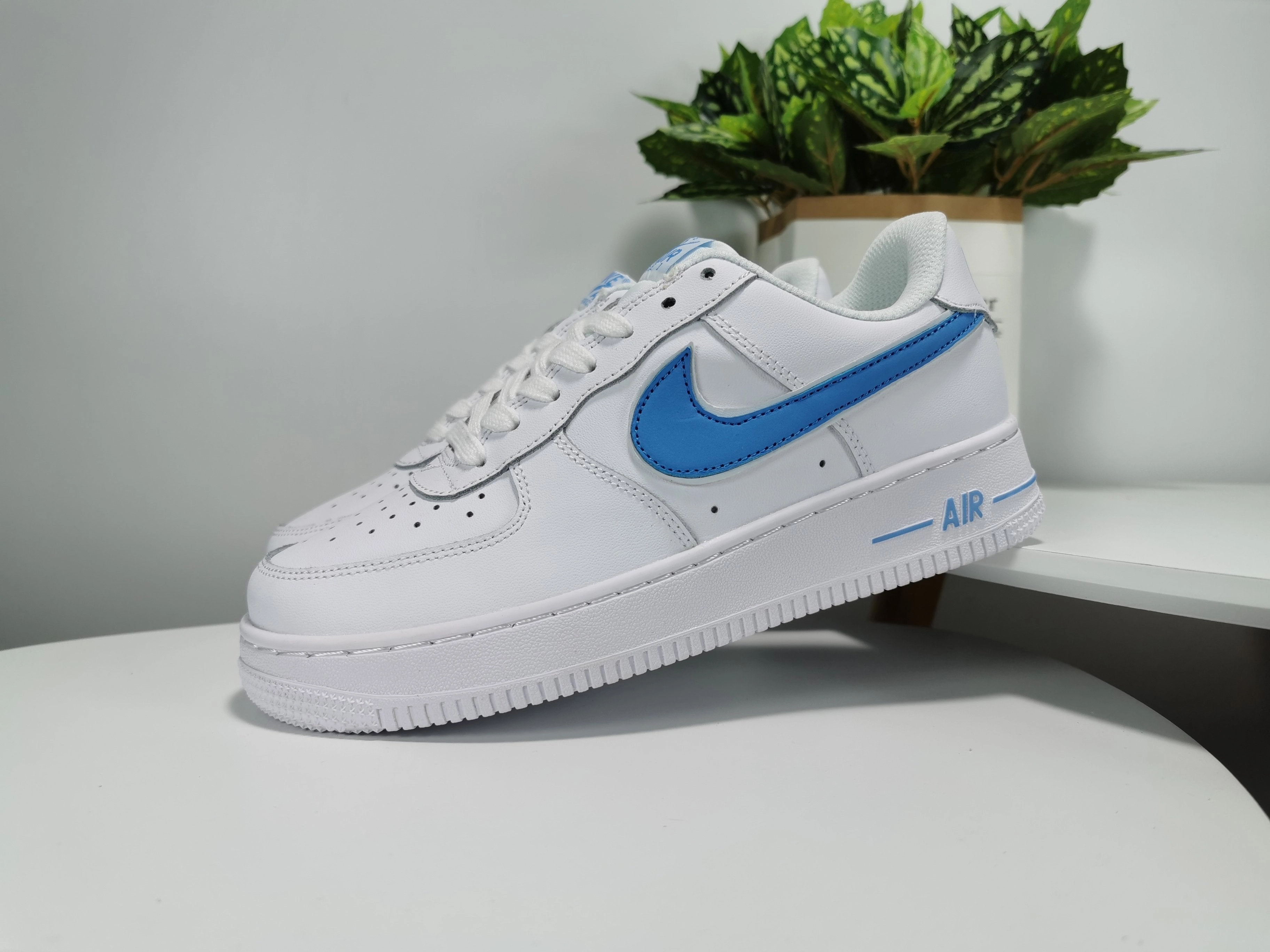Stylish Asics Shoes Air Force 1 LOW 07 Shoes - Blue