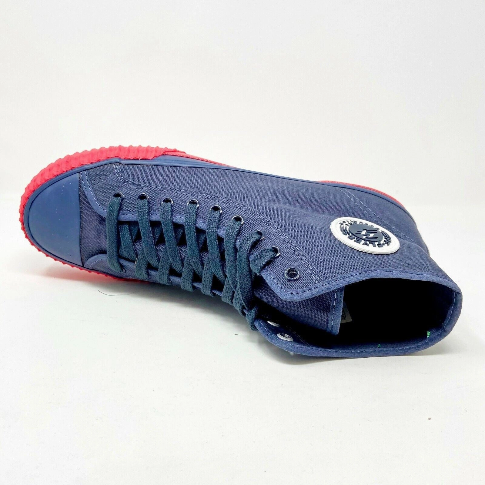 Best Casual Skechers Shoes PF Flyer Center Hi Navy Pink Womens Retro Casual Shoes PM12OH1U