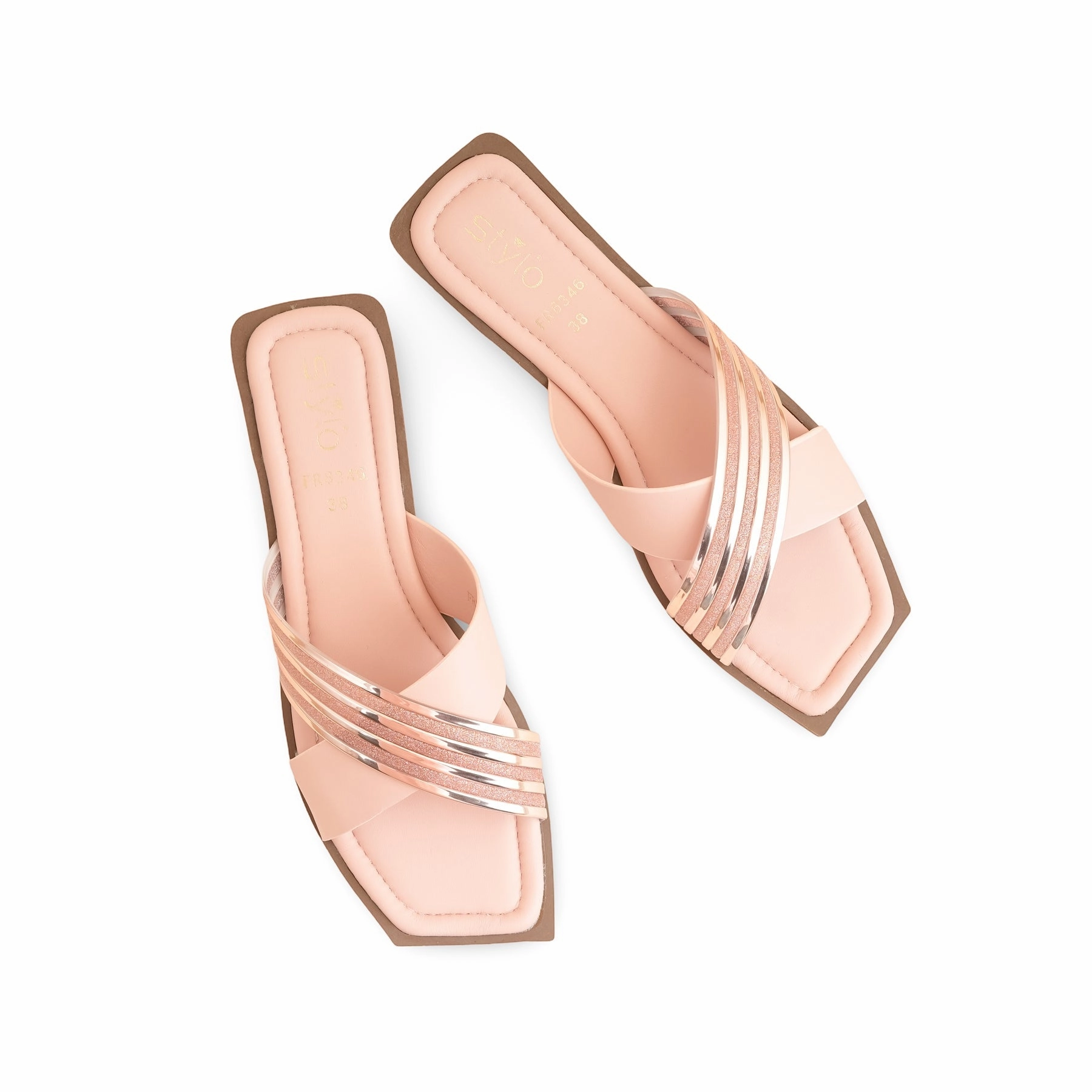 Pink Formal Slipper FR8346 Slippers At