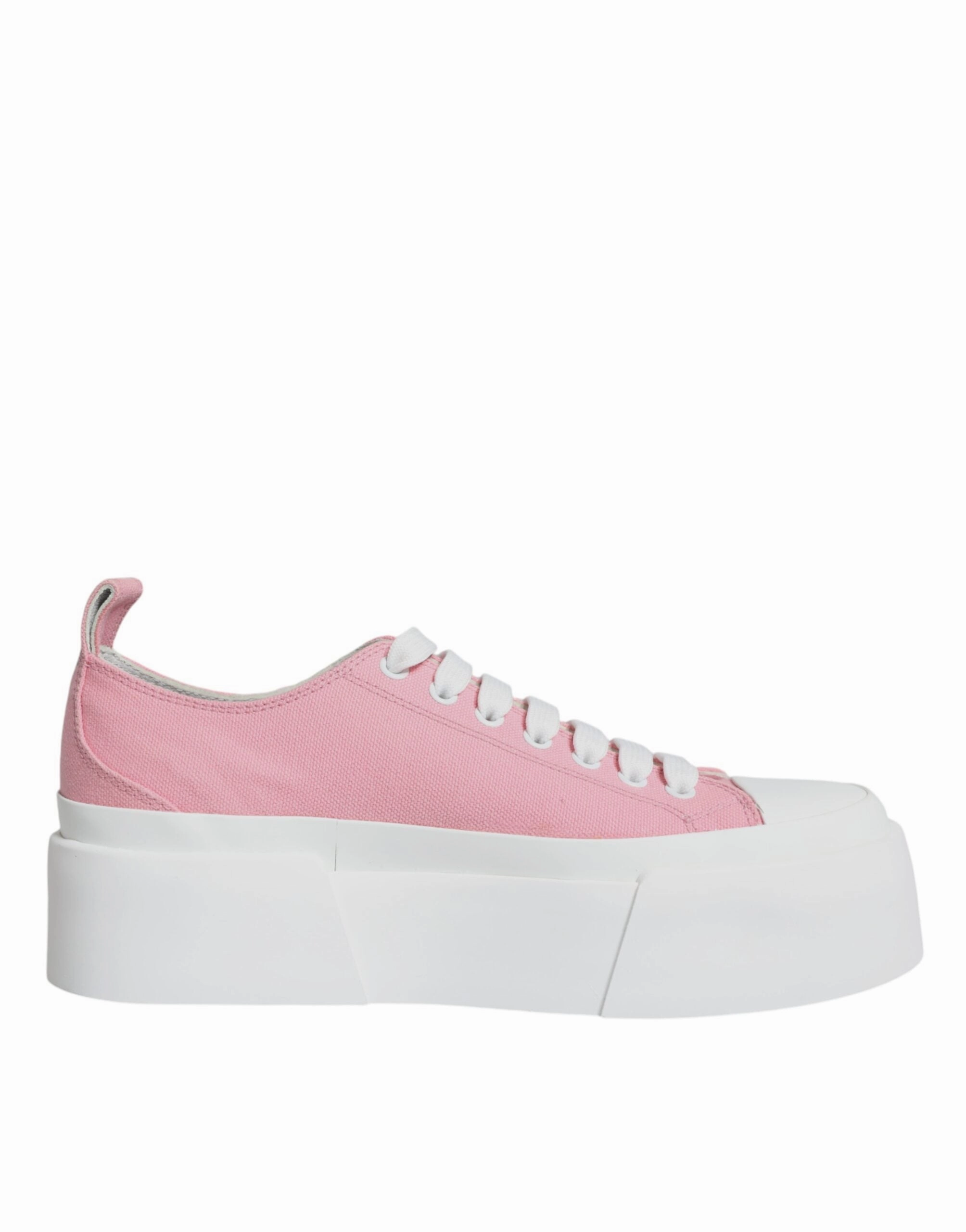 Pink White Canvas Logo Low Top Sneakers Shoes Sneakers Winooski Vermont