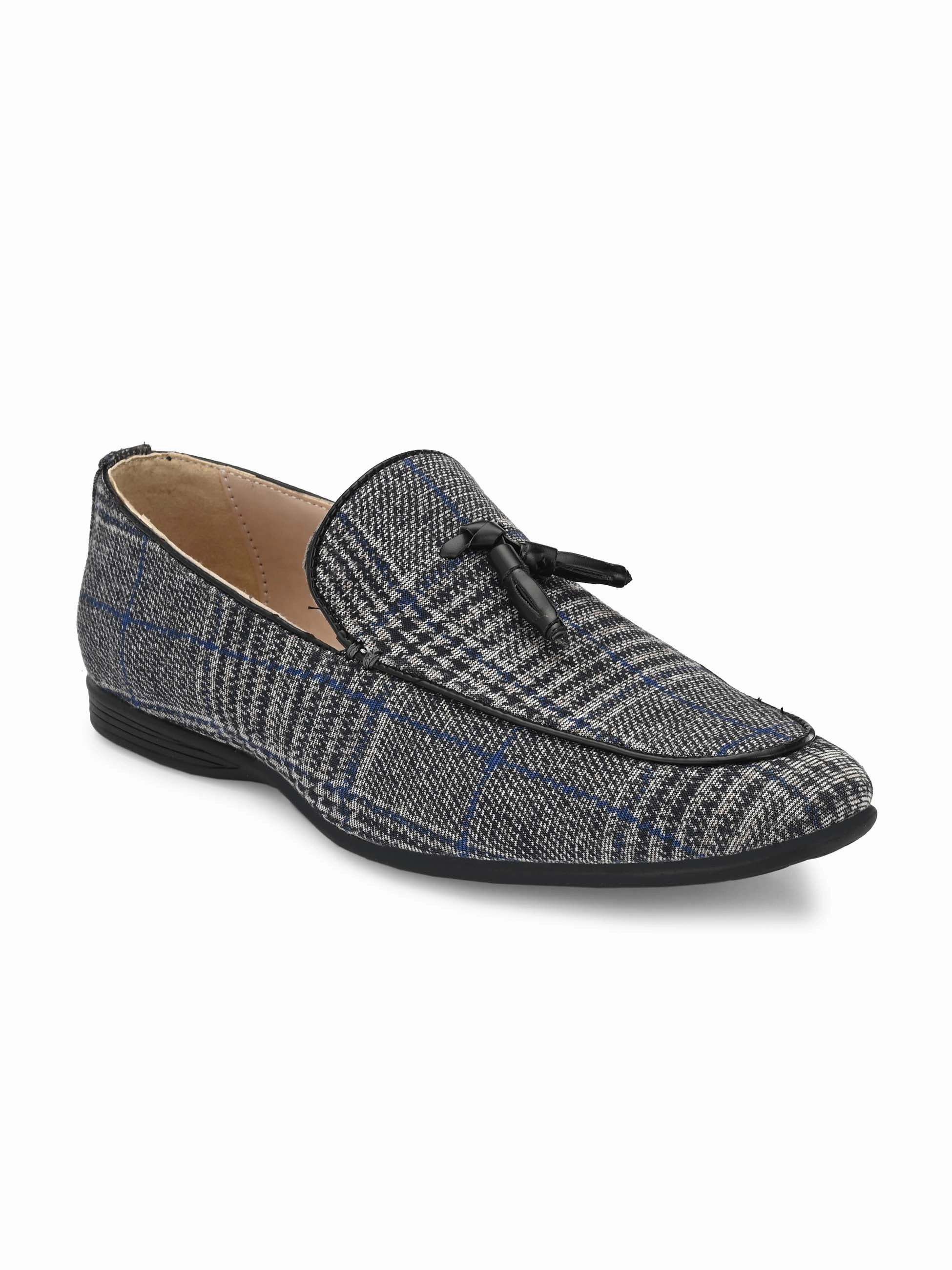Loafers Flats Plaid Tassel Loafers