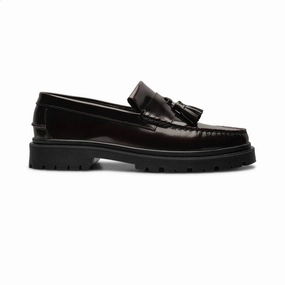 Bass Shoes Loafers Playboy Florida Polido leather Bordo polido loafers