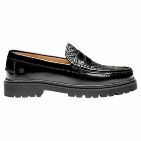Playboy Richmond Black polido/Black leather loafers Penny Loafers Shorts