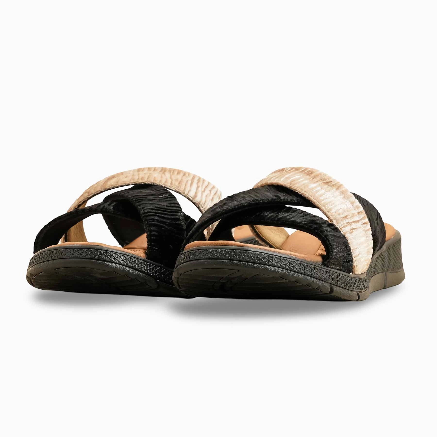 Mia Bow Slippers Black Formal Slipper PU0567