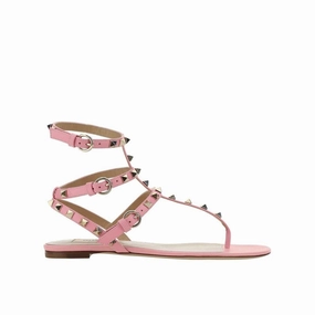 Cobian Sandals Valentino Garavani Multicolor Calfskin Strap-On Sandals