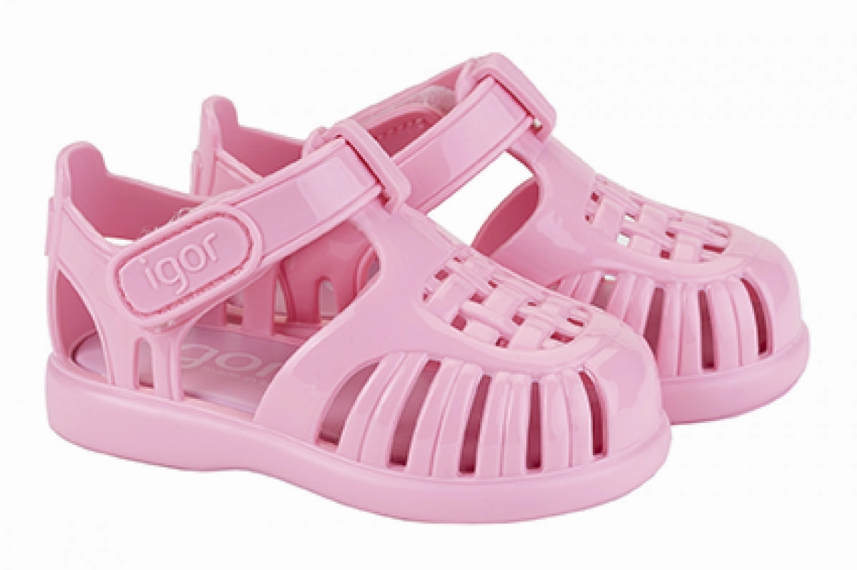 Igor Girl's S10311 Tobby Gloss Sandals - Rosa Best Sandals For The Beach