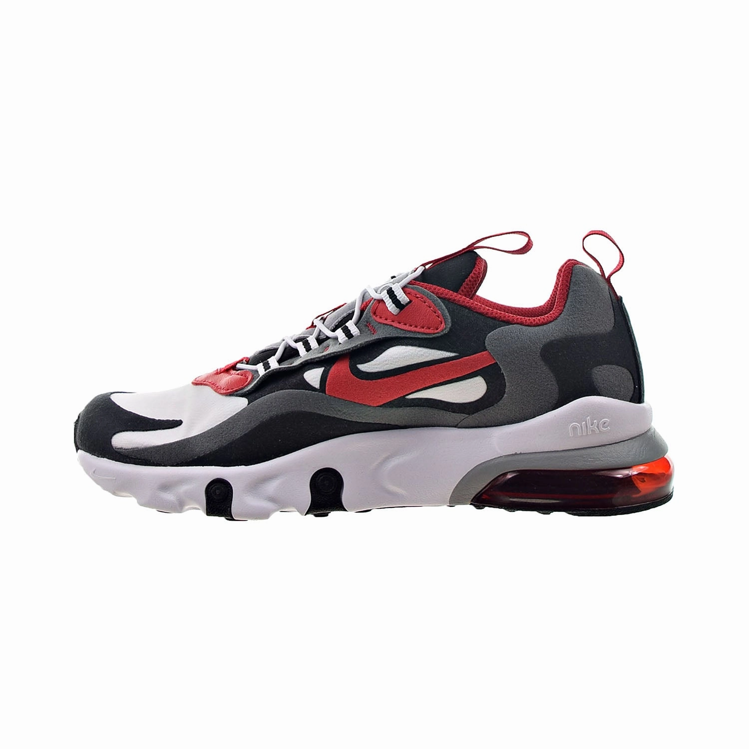Nike Air Max 270 React Little Kids' Shoes Black-Vast Grey-University Red Asics Wrestling Shoes Exeo