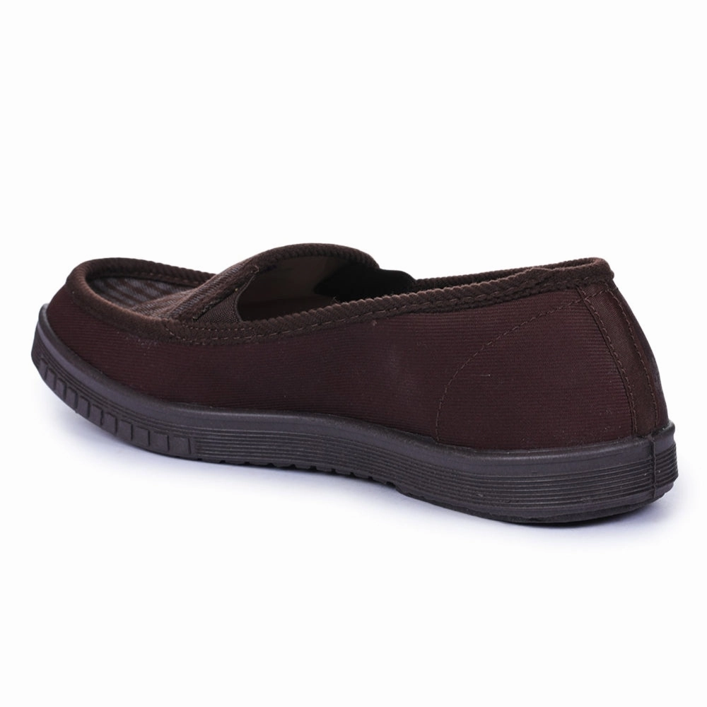 Shoes With Casual Pants A-HA Brown Casual Non Lacing Shoes For Men WALKER-E By Liberty