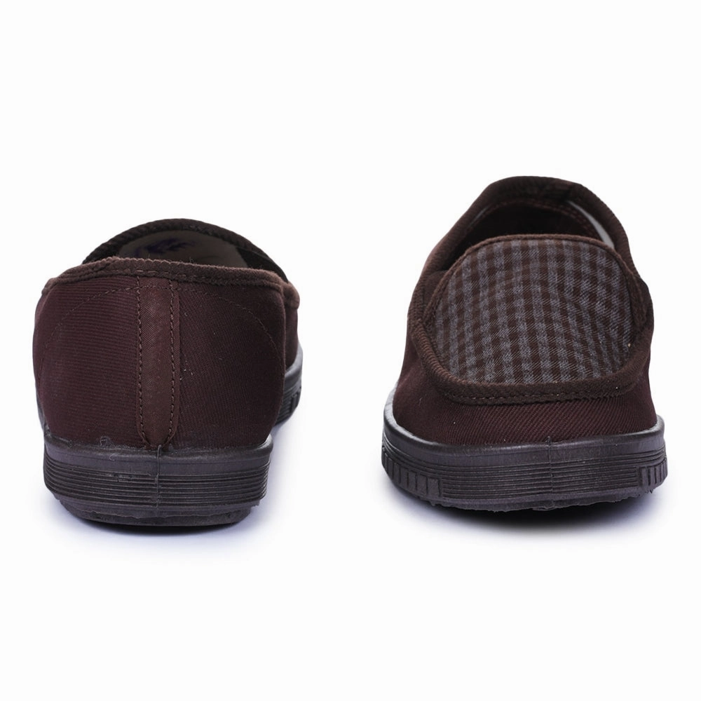 Spd Compatible Casual Shoes A-HA Brown Casual Non Lacing Shoes For Men WALKER-E By Liberty