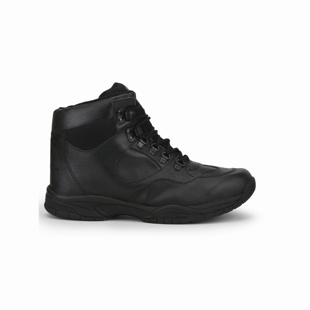 Flyknit Casual Shoes Gliders (Black) Casual Lace Up Shoes For Men EVEREST-2 By Liberty