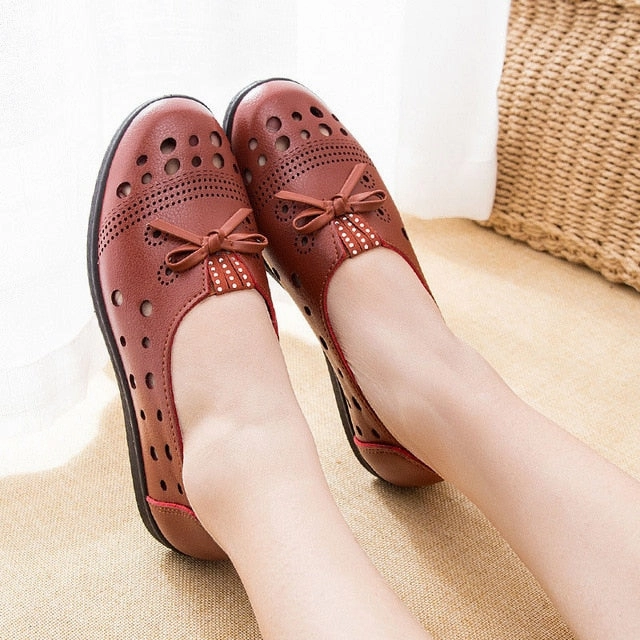 Cheap Shoes Women Leather Flats Female Flats Spring Shoes 2020 Classic Women's Loafers Casual Leather Shoes