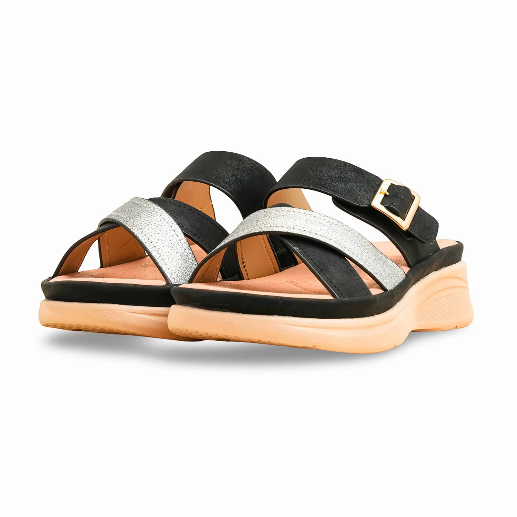 Black Formal Slipper PU0581 Mater Slippers