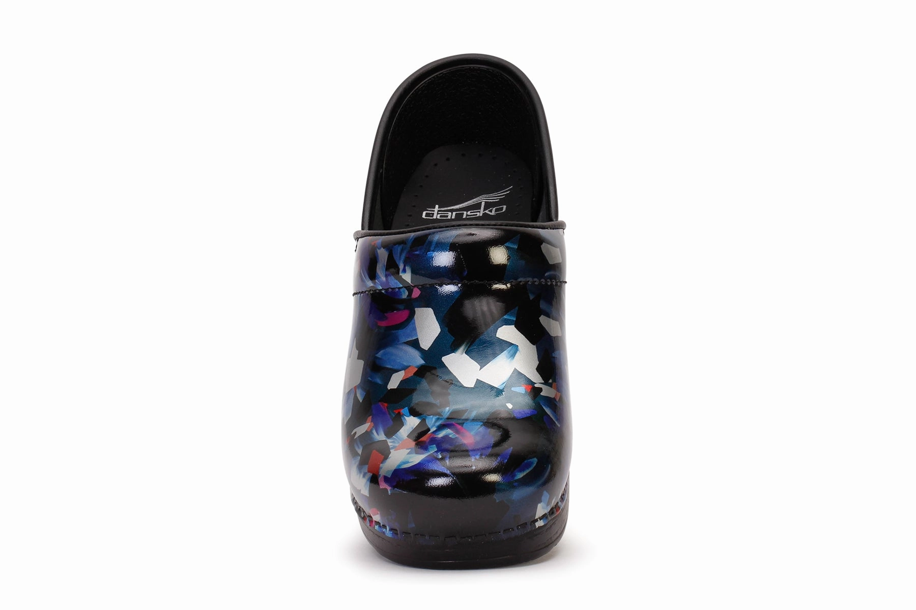 Professional Floral Patent Casual Skateboard Shoes