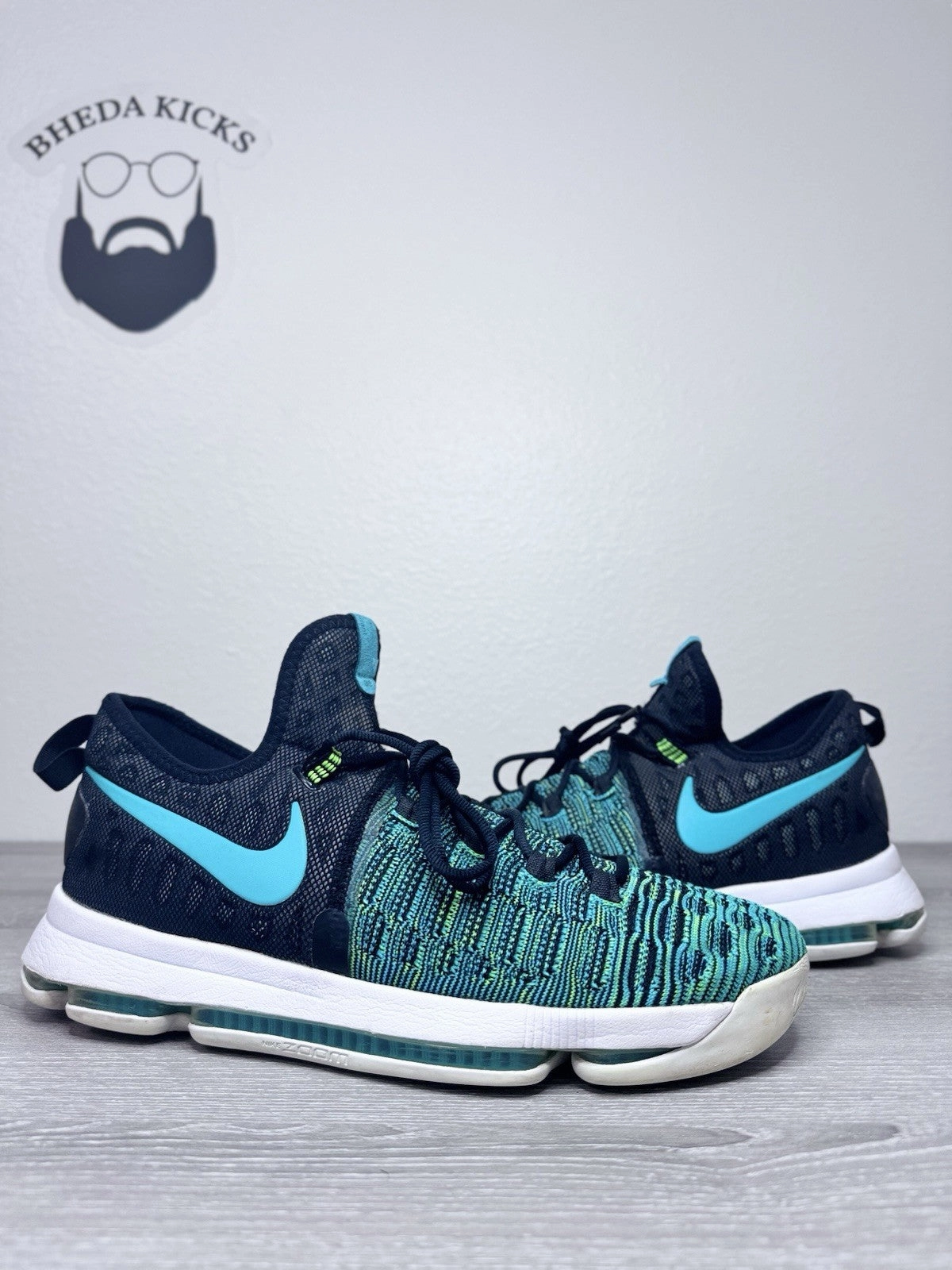 Taylor Fritz Asics Shoes Size 11.5 - Nike KD 9 Birds of Paradise Flyknit Basketball Shoes 843392-300